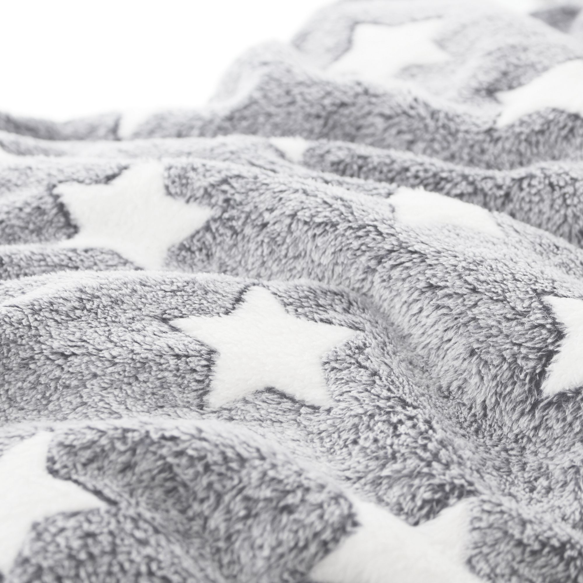 Acheter Plaid "White-Stars"  dans la boutique en ligne de Frank Flechtwaren pour Automne