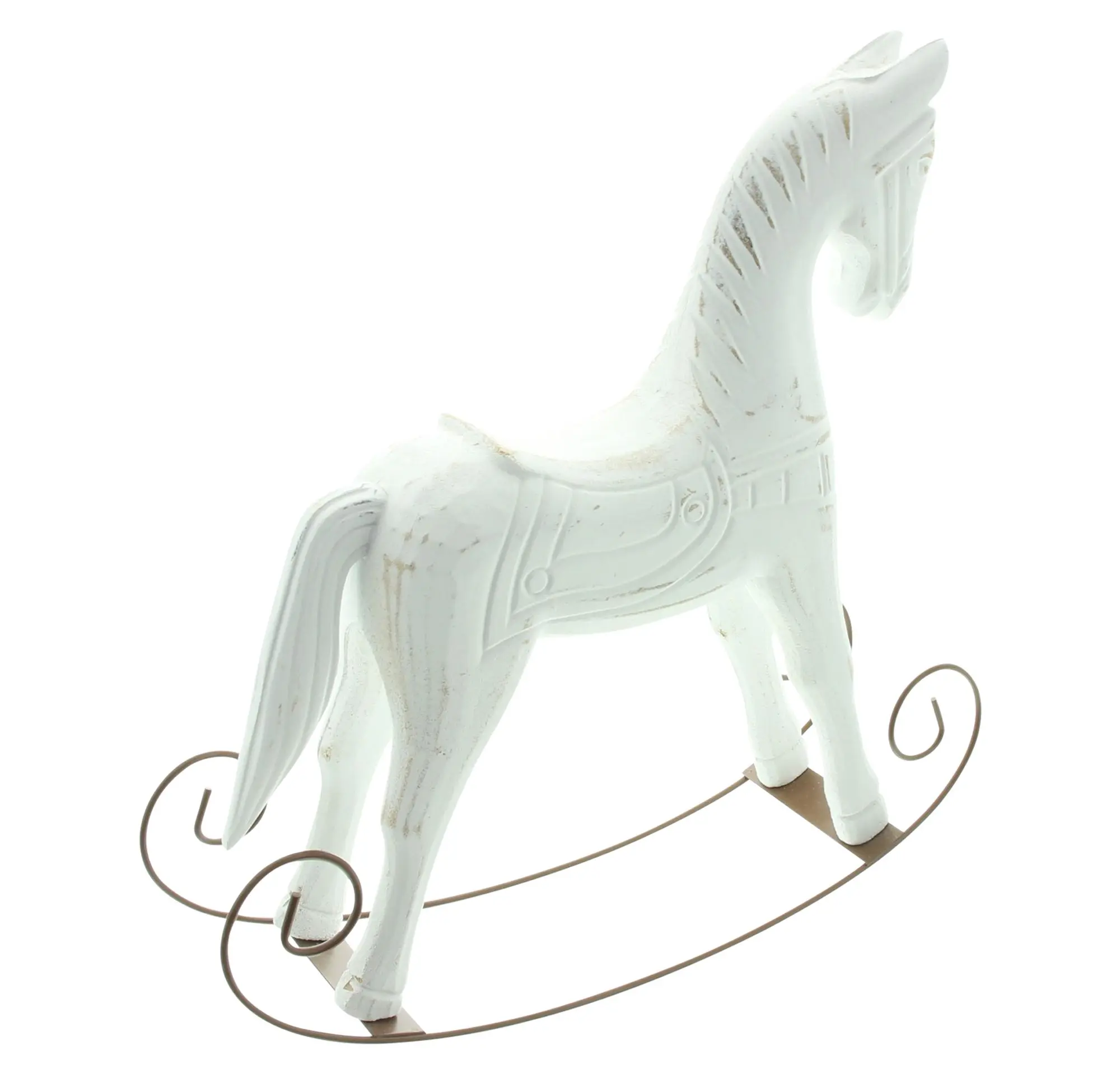 Acheter Cheval à bascule décoratif "vintage"  dans la boutique en ligne de Frank Flechtwaren pour Figurines