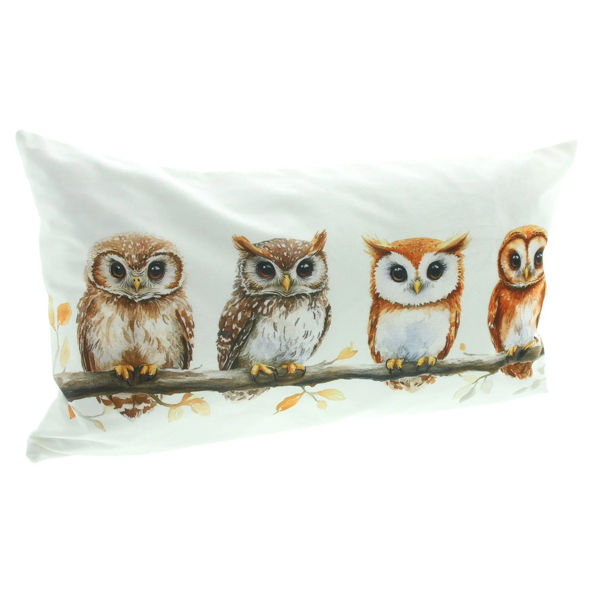 Acheter Housse de coussin « Amis des chouettes »  dans la boutique en ligne de Frank Flechtwaren pour Promenade en forêt