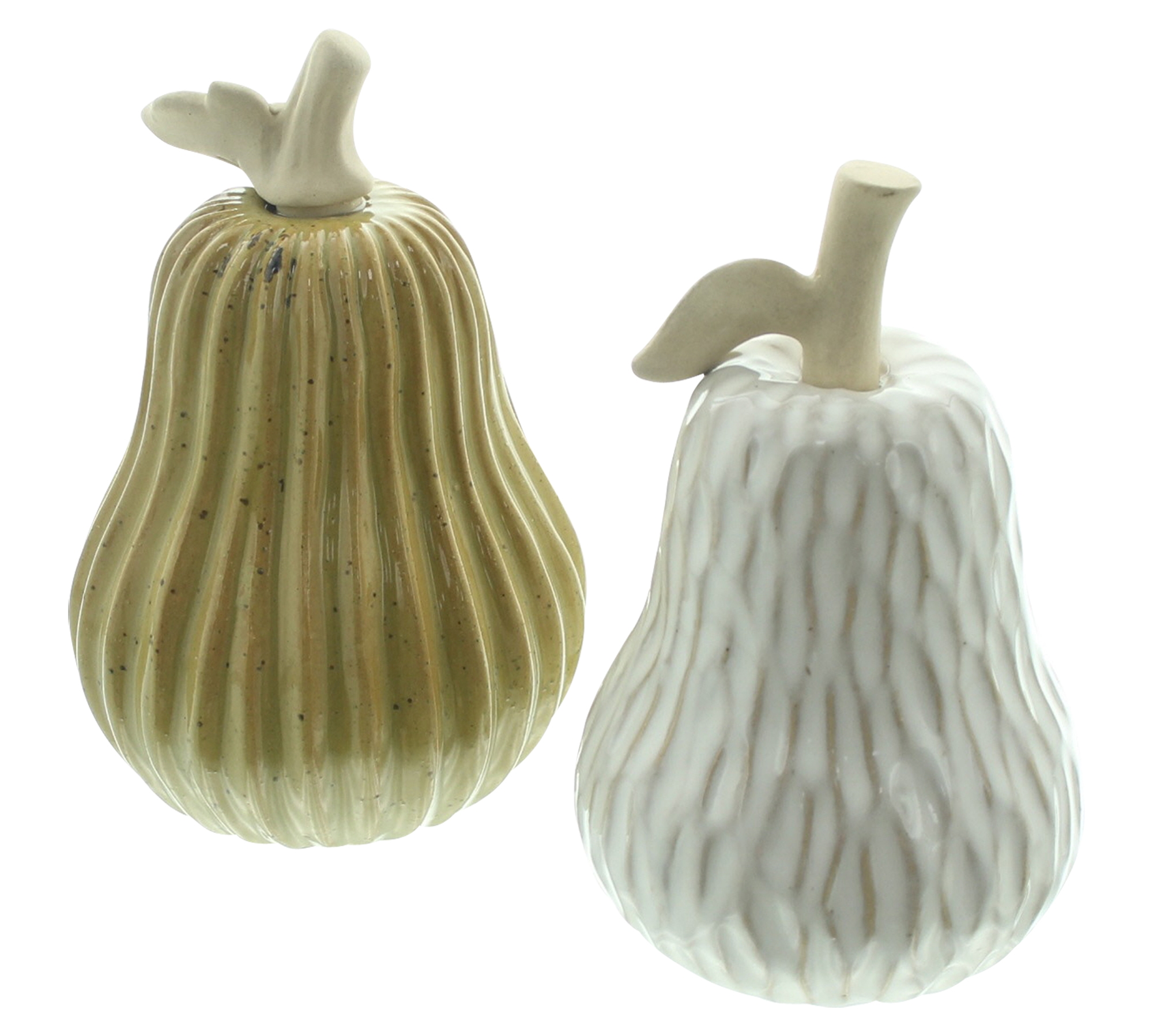 Acheter Lot de 2 citrouilles décoratives "structure"  dans la boutique en ligne de Frank Flechtwaren pour Série titre automne/hiver