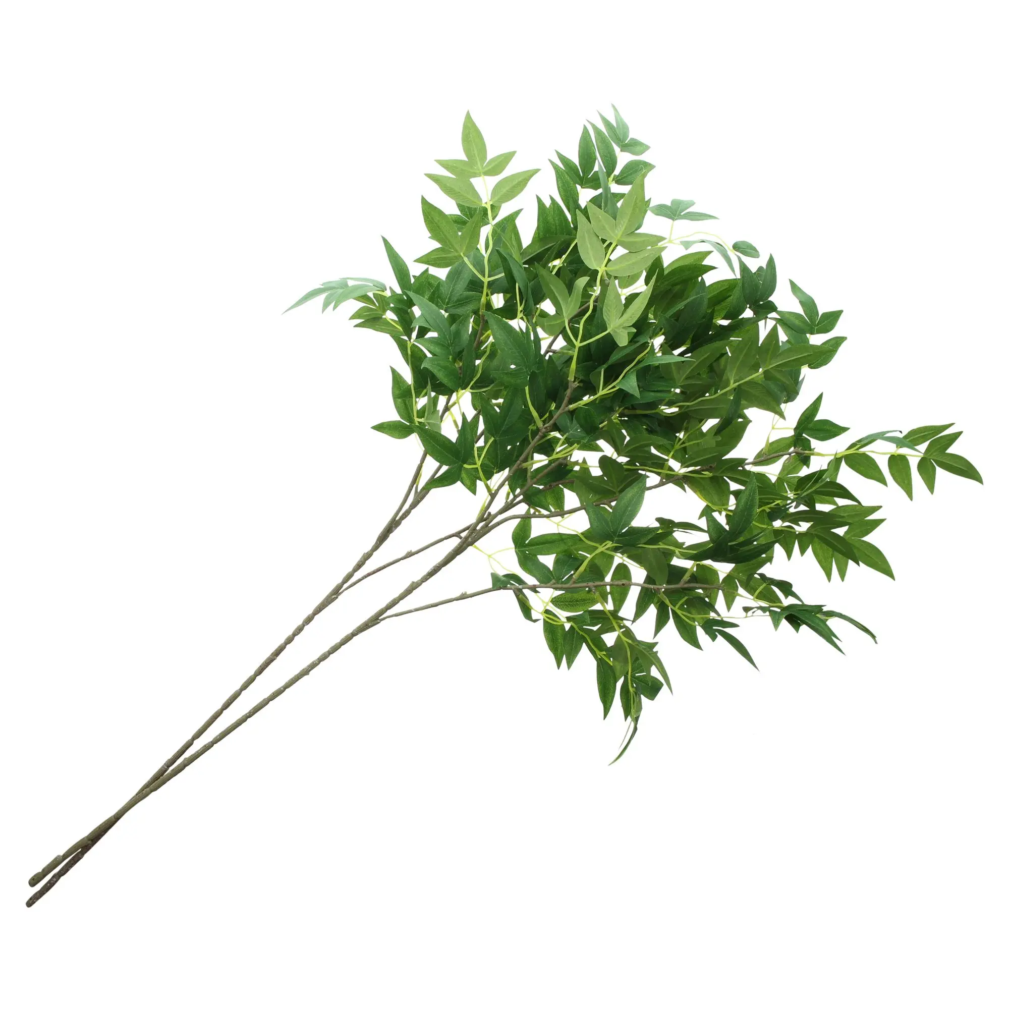 Acheter Branche artificielle « Feuilles vertes », lot de 2 dans la boutique en ligne de Frank Flechtwaren pour Promenade en forêt