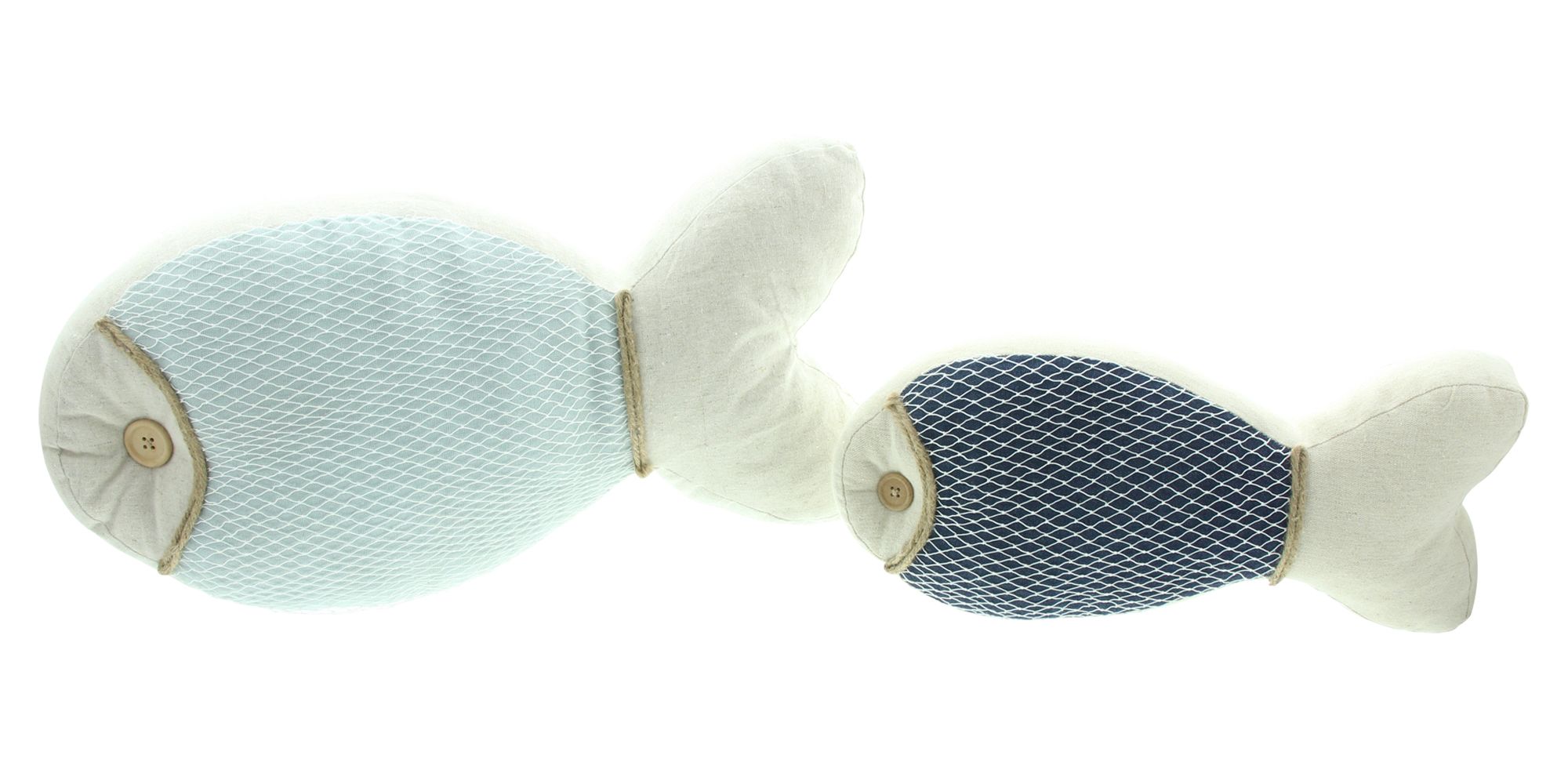 Acheter Lot de 2 coussins décoratifs "poisson"  dans la boutique en ligne de Frank Flechtwaren pour Chambre d'enfant