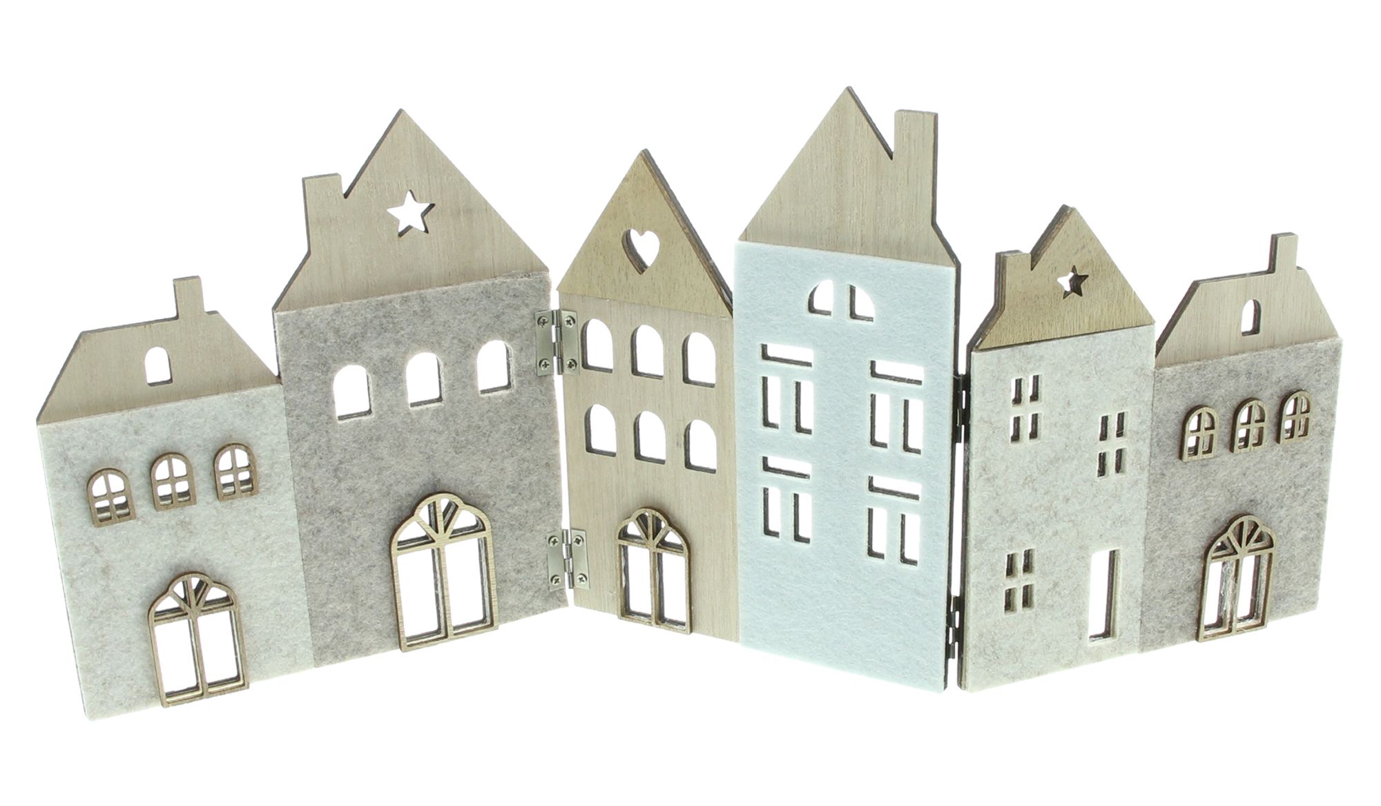 Acheter Décoration en bois "maisons"  dans la boutique en ligne de Frank Flechtwaren pour Pâques