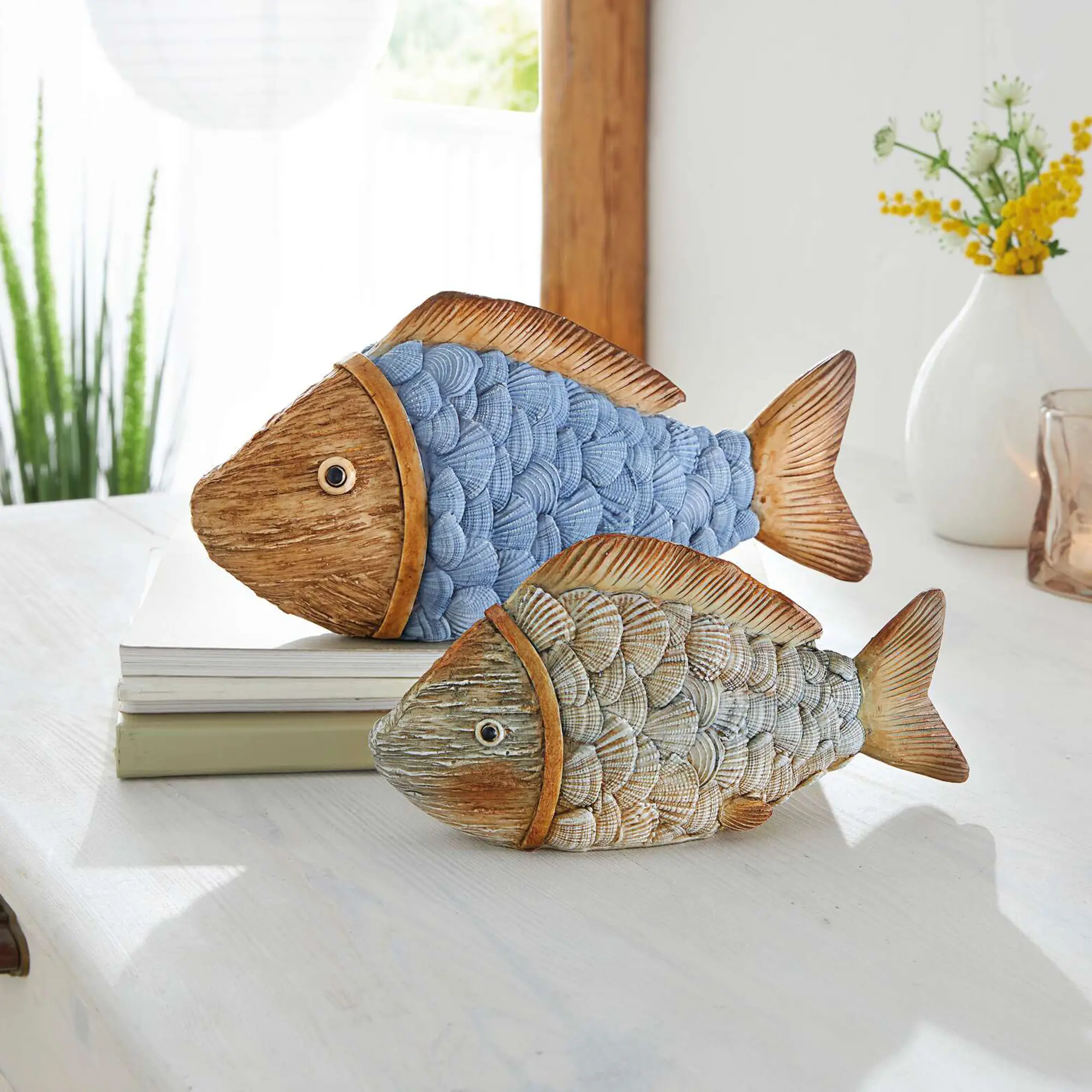 Acheter Lot de 2 figurines "poisson"  dans la boutique en ligne de Frank Flechtwaren