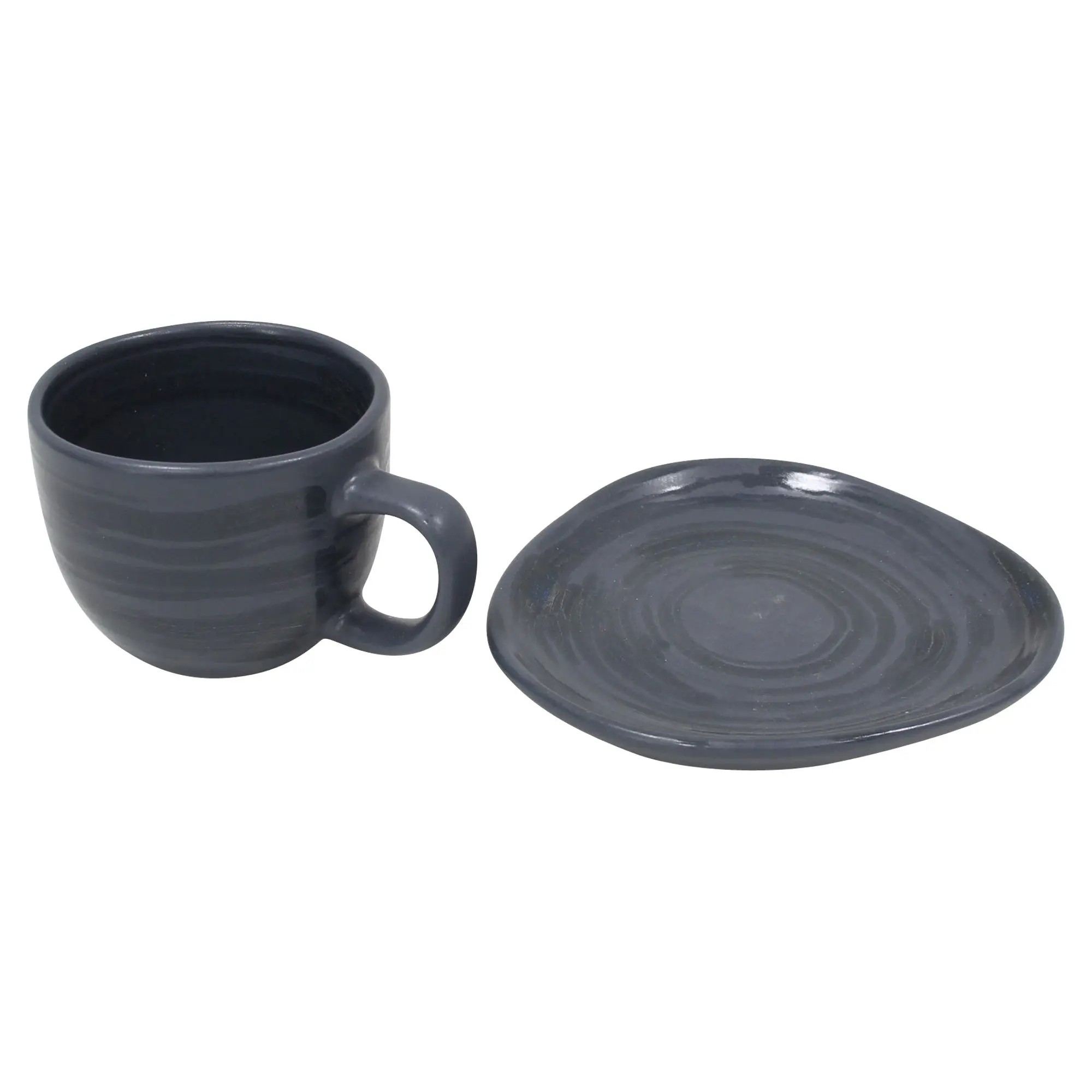 Acheter Tasse à expresso avec soucoupe « Circle », lot de 2.  dans la boutique en ligne de Frank Flechtwaren pour Cuisine