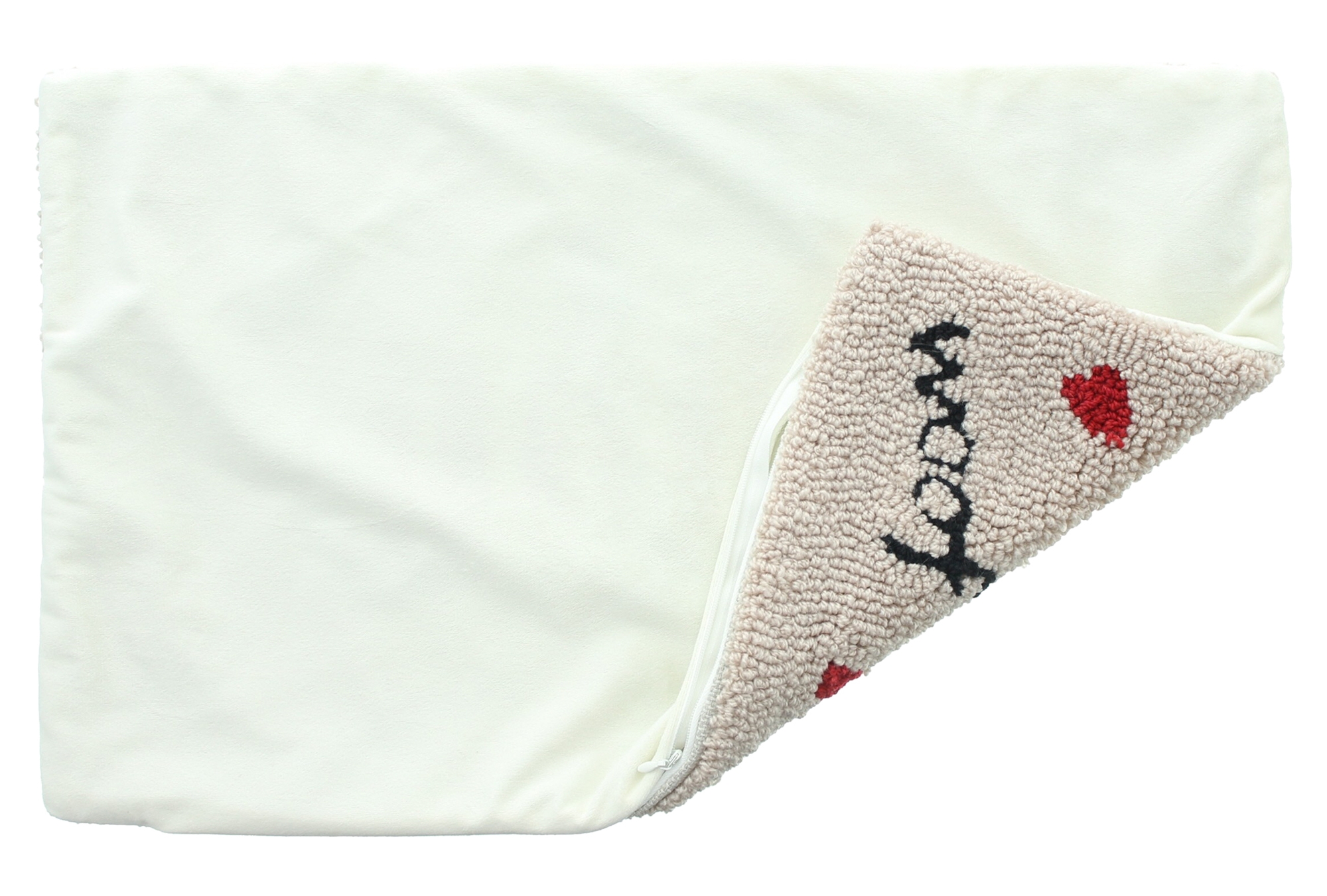 Acheter Housse de coussin "amour de teckel"  dans la boutique en ligne de Frank Flechtwaren pour Remplissages