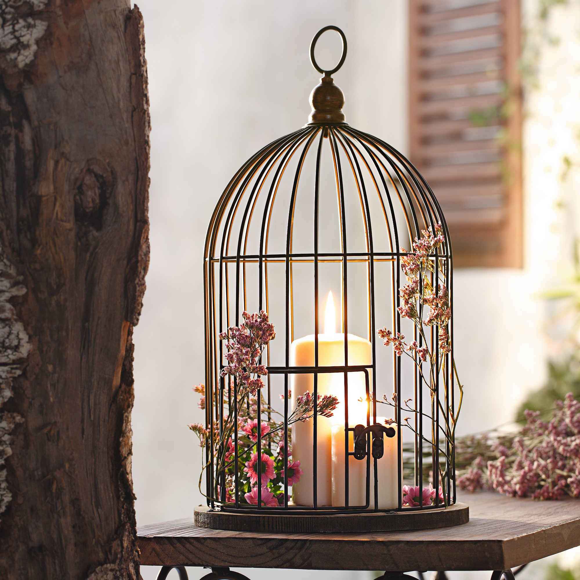 Acheter Cage décorative "Gabbietta"  dans la boutique en ligne de Frank Flechtwaren pour Automne