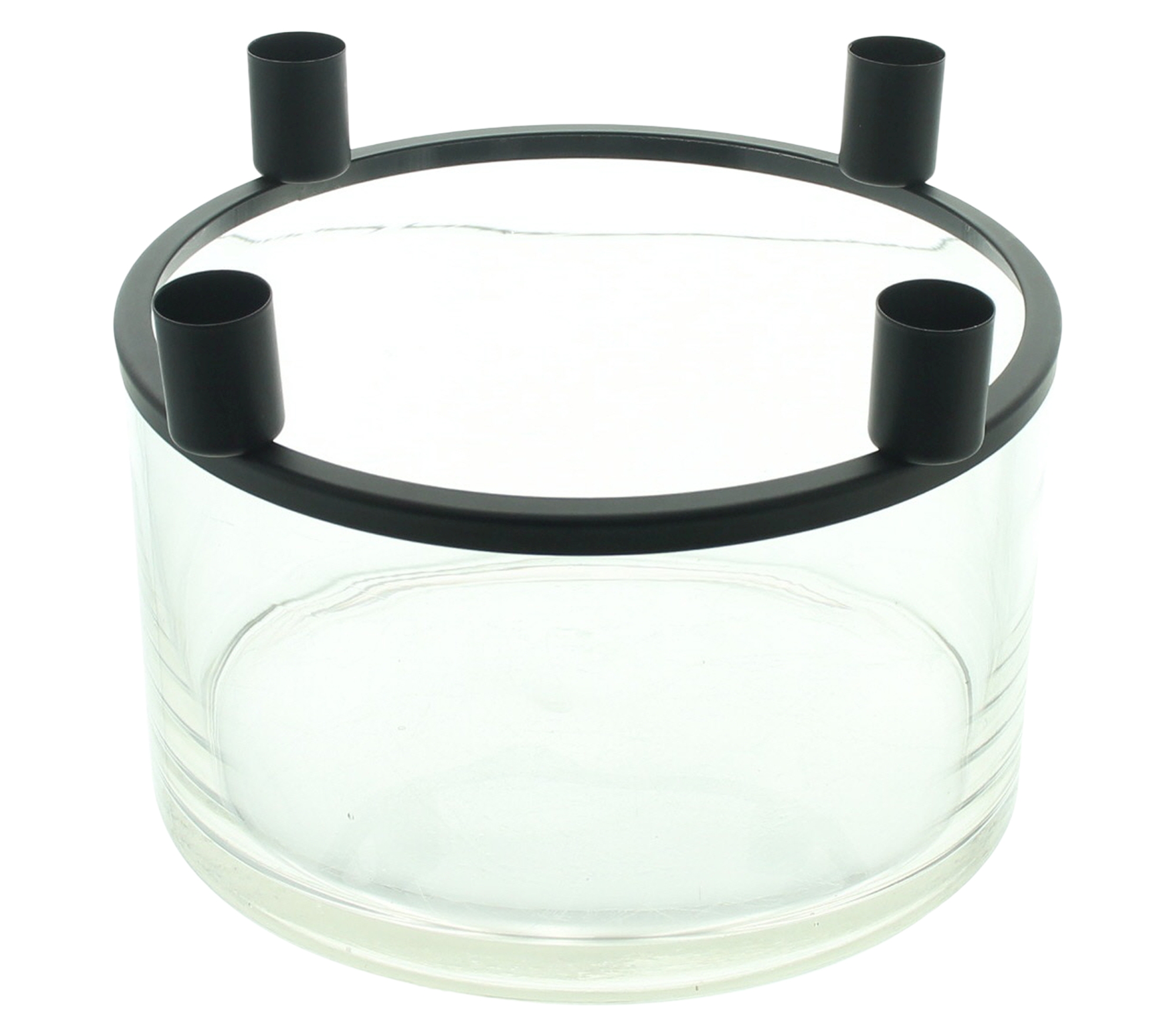 Acheter Coupe "Clear" avec porte-bougie tige  dans la boutique en ligne de Frank Flechtwaren