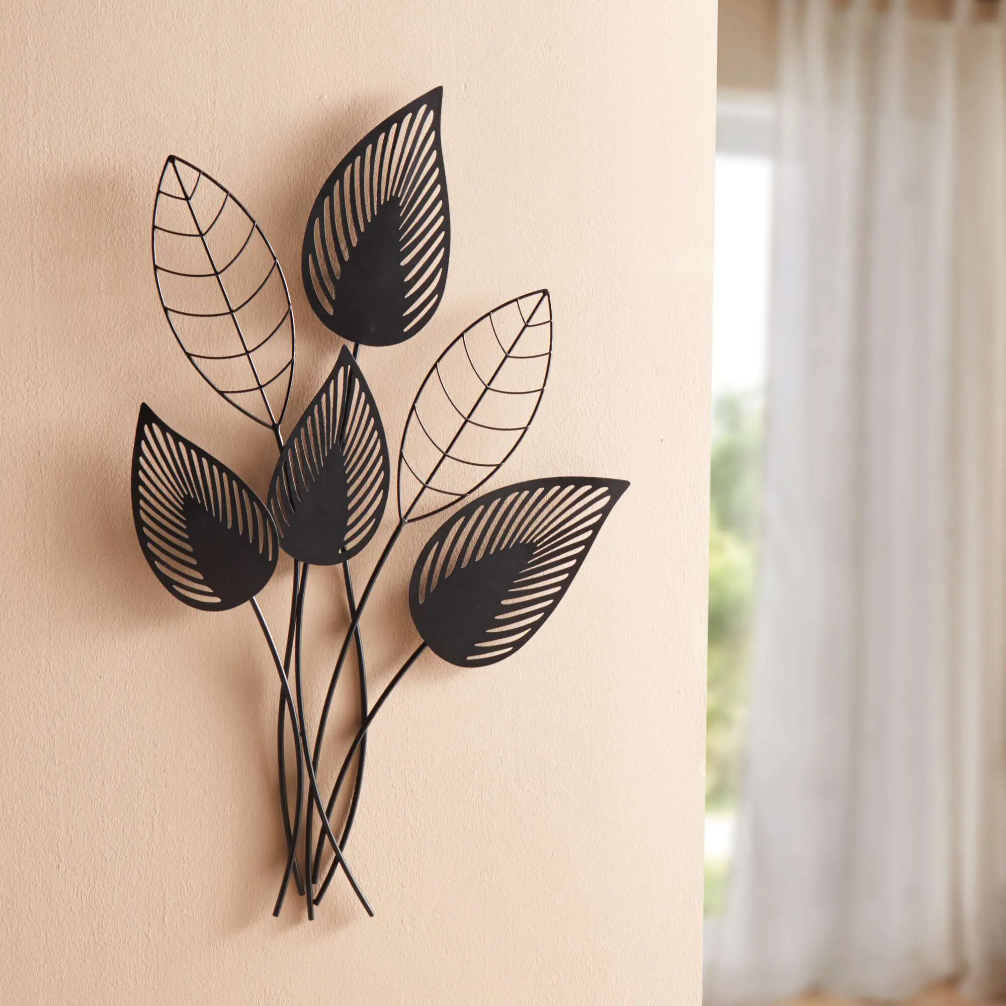 Acheter Décoration murale "feuilles"  dans la boutique en ligne de Frank Flechtwaren