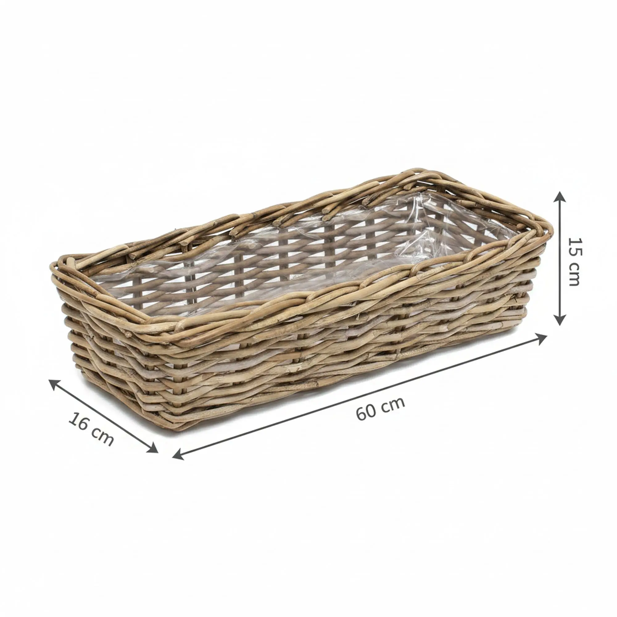 Acheter Jardinière "rotin", GM  dans la boutique en ligne de Frank Flechtwaren pour Jardinières en rotin