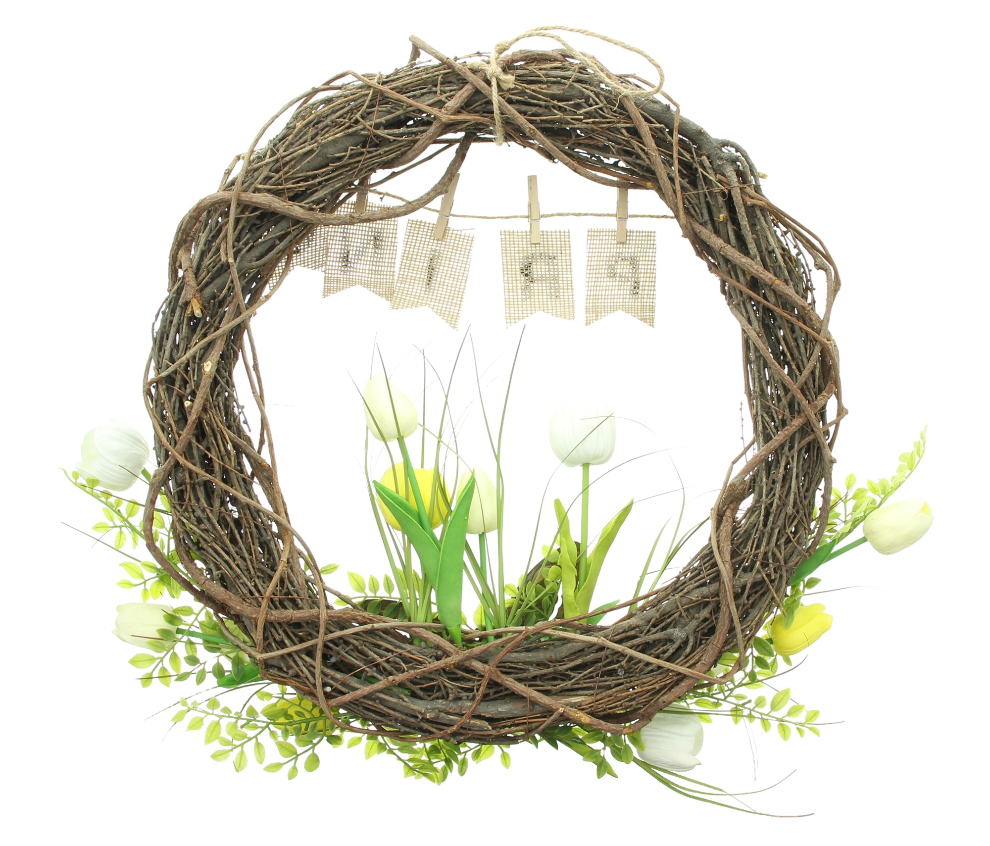 Acheter Couronne "spring"  dans la boutique en ligne de Frank Flechtwaren pour Nouvel arrivage