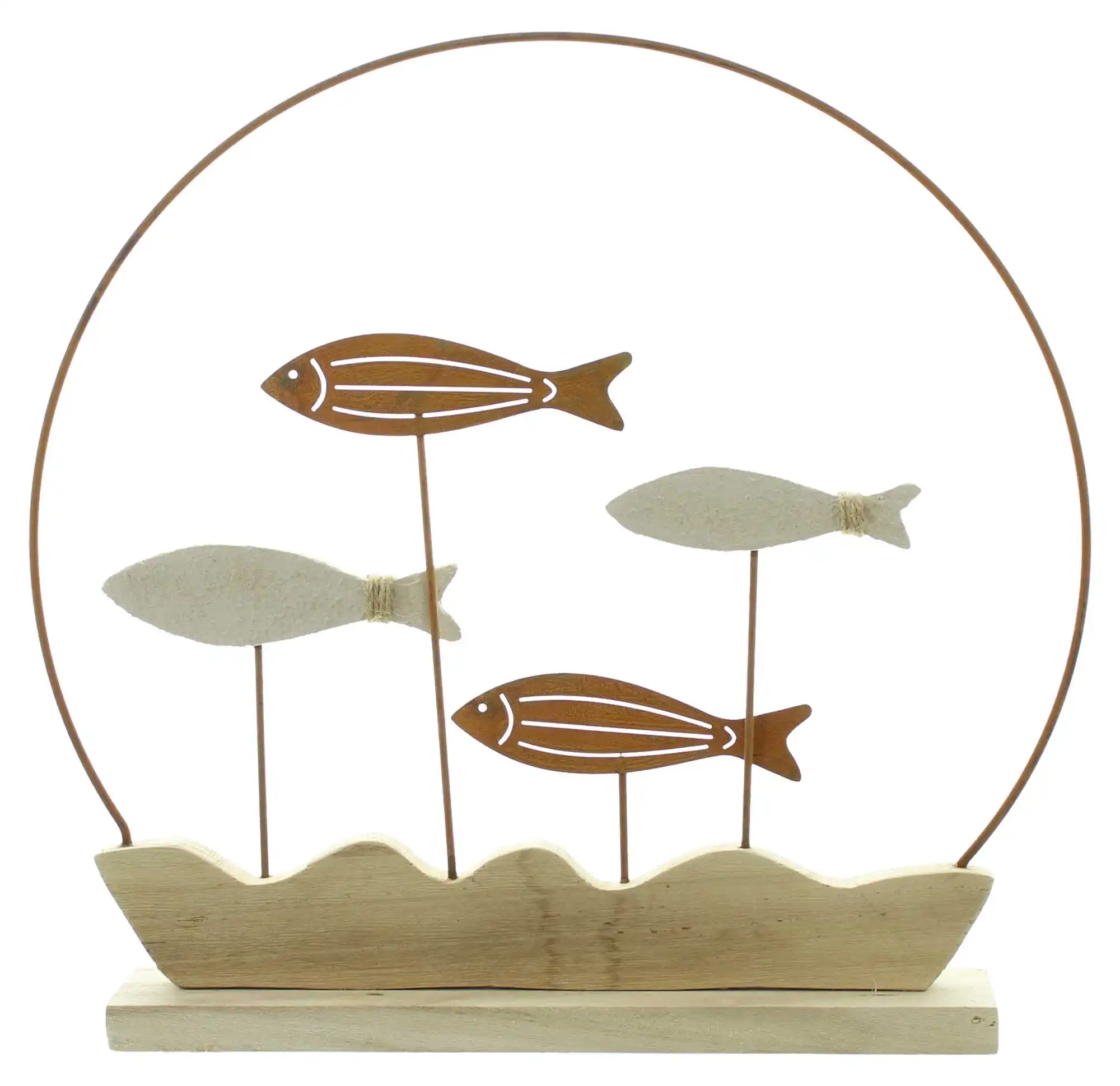 Acheter Anneau décoratif "banc de poissons"  dans la boutique en ligne de Frank Flechtwaren pour Anneaux décoratifs