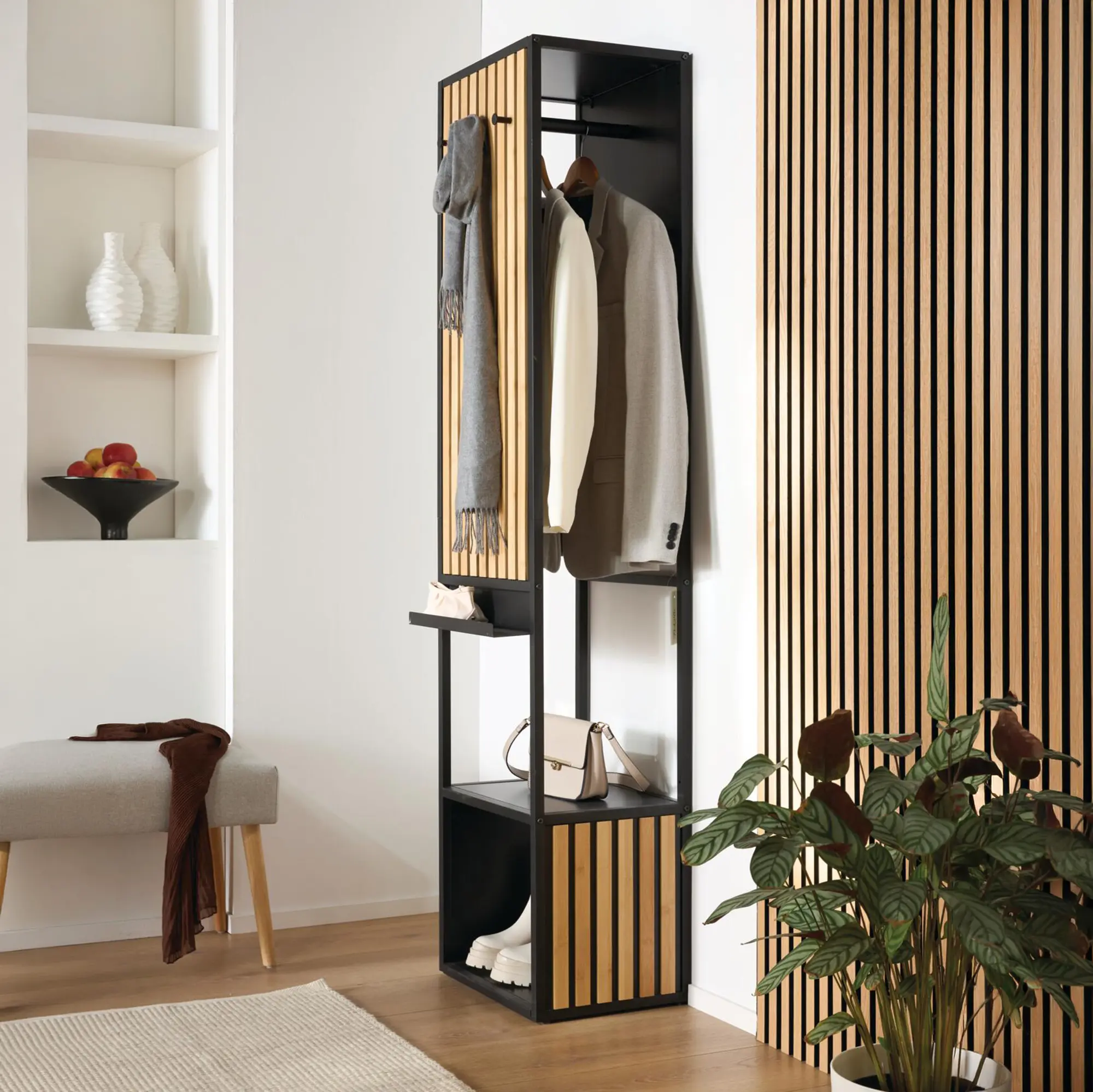 Acheter Portemanteau « Paneele »  dans la boutique en ligne de Frank Flechtwaren