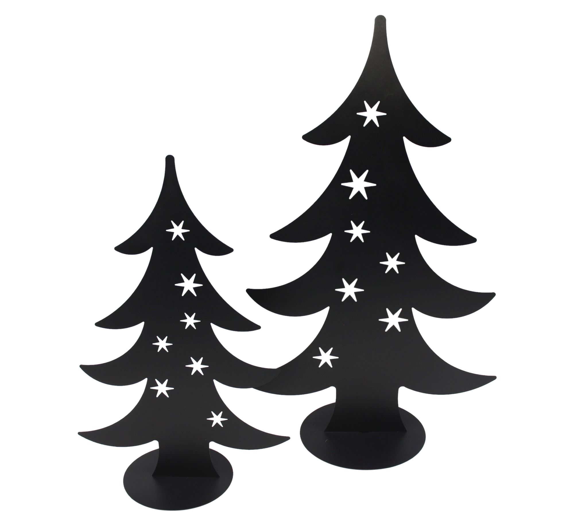 Acheter Sapin décoratif « Étoiles », lot de 2 dans la boutique en ligne de Frank Flechtwaren pour Nouvel arrivage