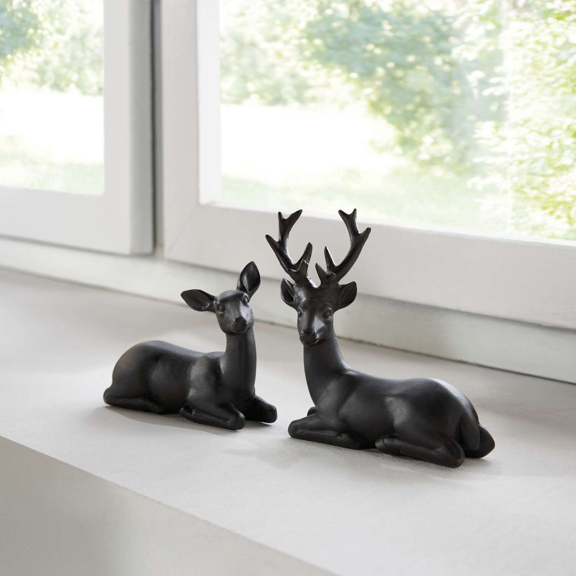 Acheter Couple de cerfs "Black"  dans la boutique en ligne de Frank Flechtwaren