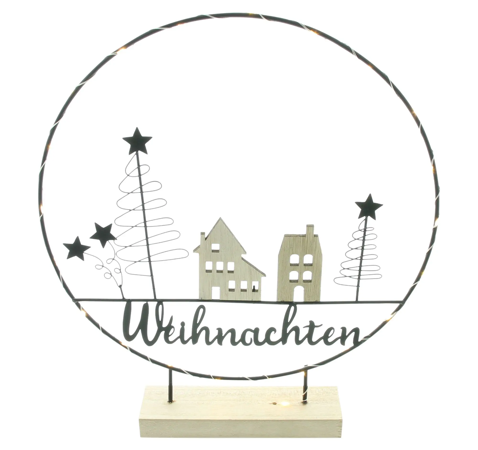 Acheter Anneau de décoration LED "Noël"  dans la boutique en ligne de Frank Flechtwaren pour Pâques
