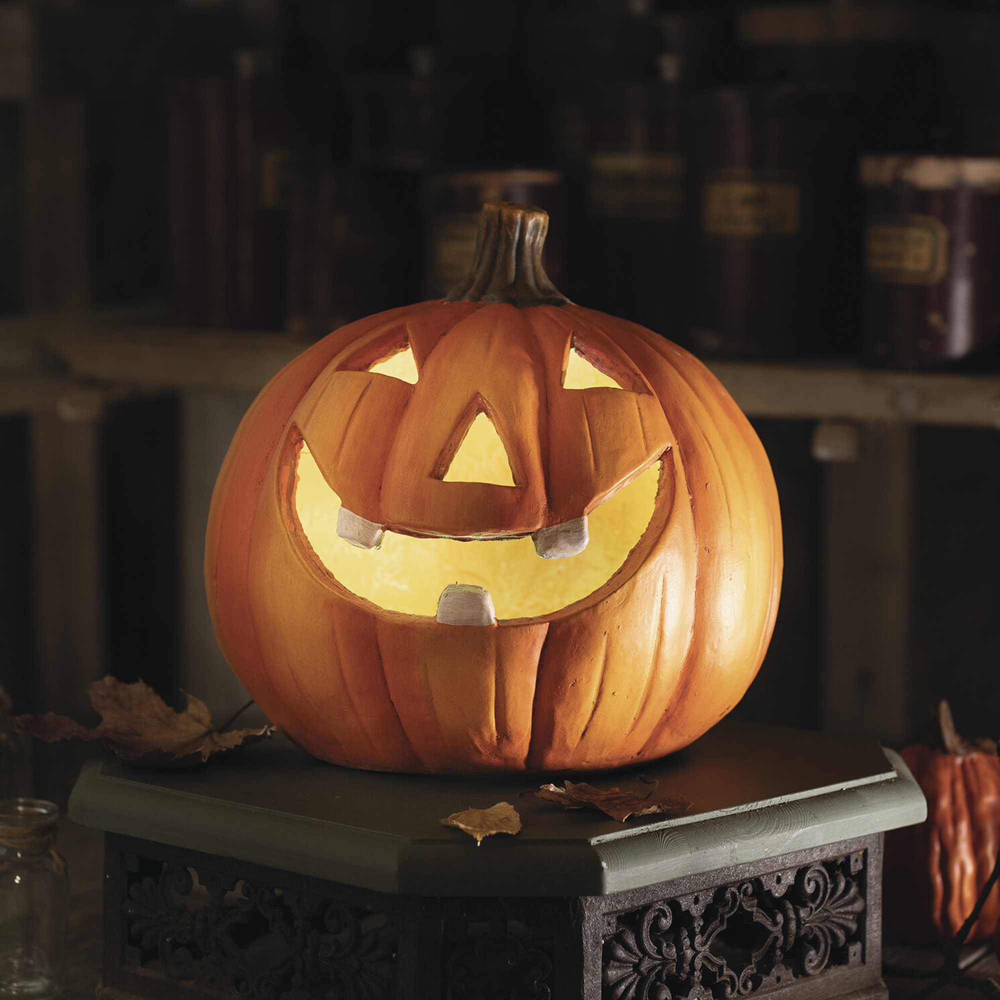 Acheter Citrouille LED "Halloween"  dans la boutique en ligne de Frank Flechtwaren
