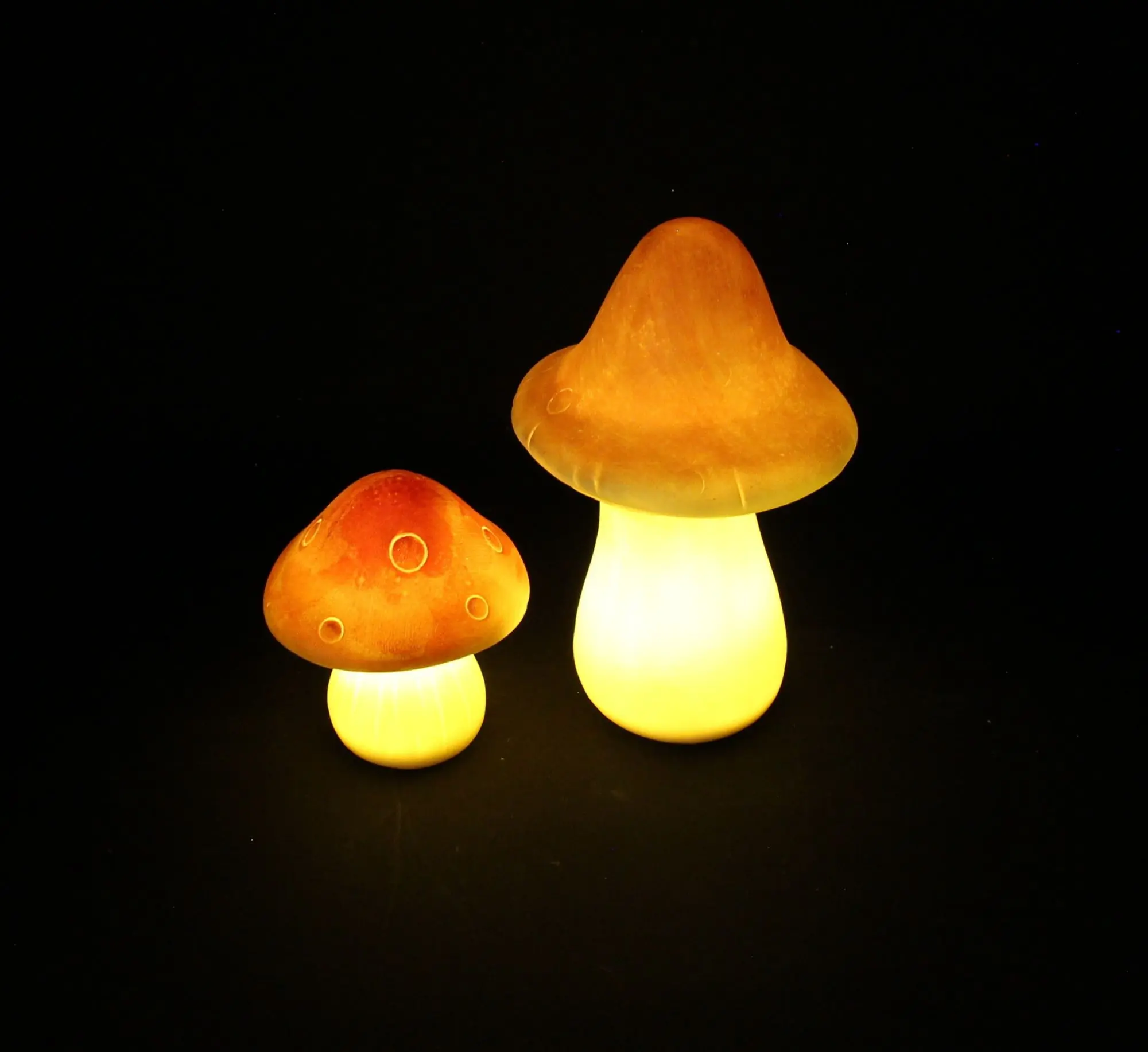 Acheter Lot de 2 décorations LED "champignon"  dans la boutique en ligne de Frank Flechtwaren pour Figurines décoratives