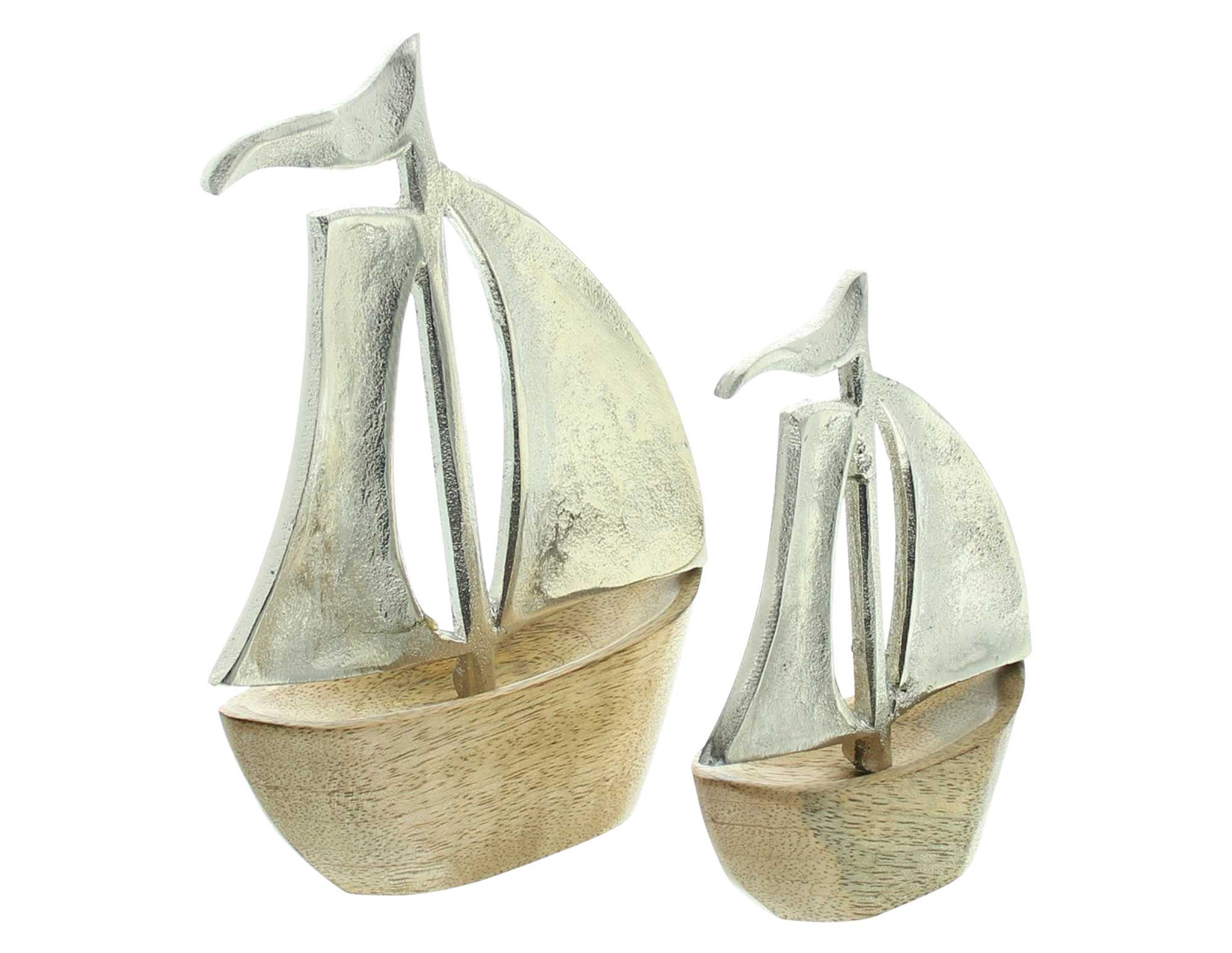 Acheter Lot de 2 voiliers "Sailing"  dans la boutique en ligne de Frank Flechtwaren pour Figurines décoratives
