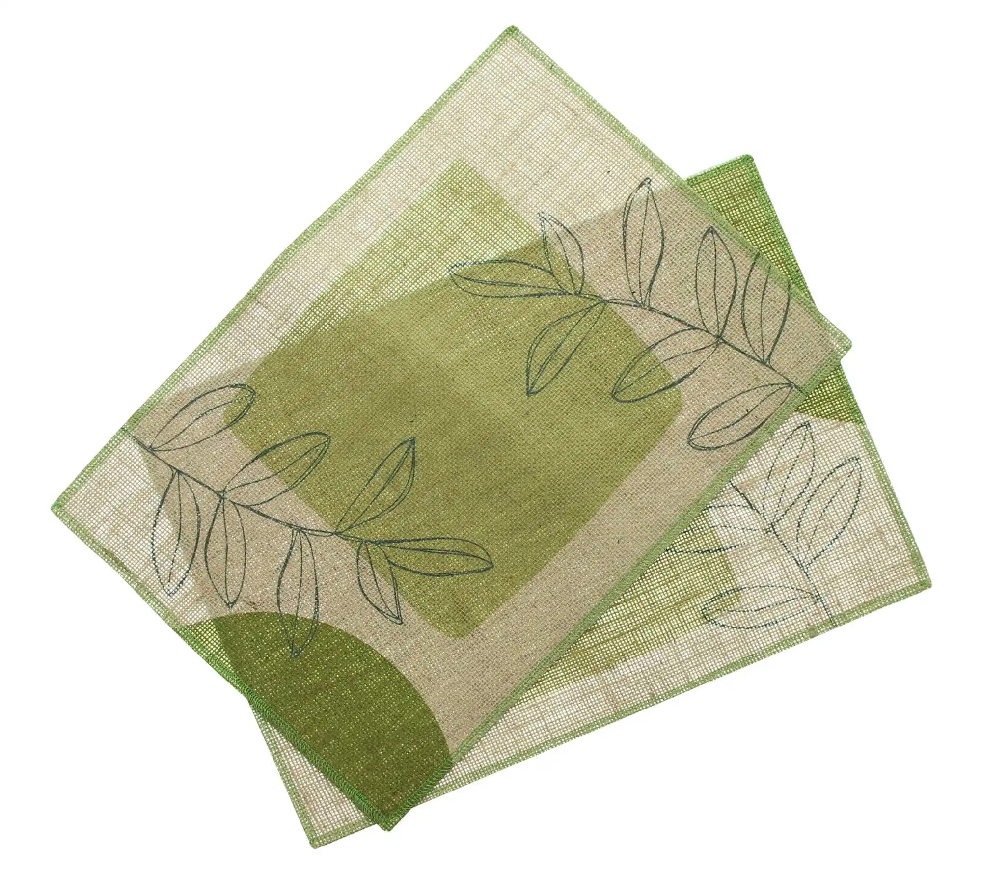 Acheter Lot de 2 sets de table "Green Nature"  dans la boutique en ligne de Frank Flechtwaren pour Pâques