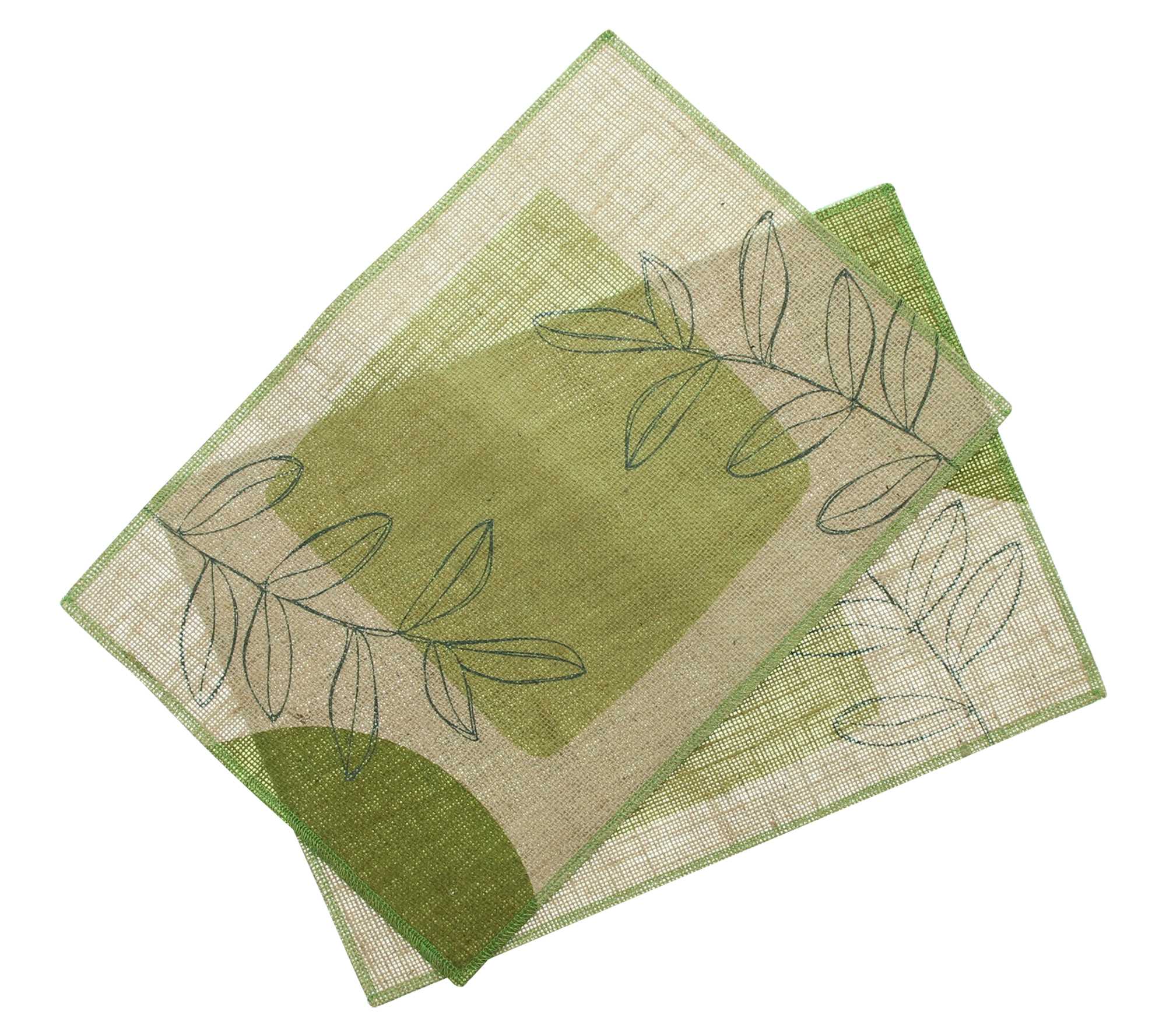 Acheter Lot de 2 sets de table "Green Nature"  dans la boutique en ligne de Frank Flechtwaren pour Pâques