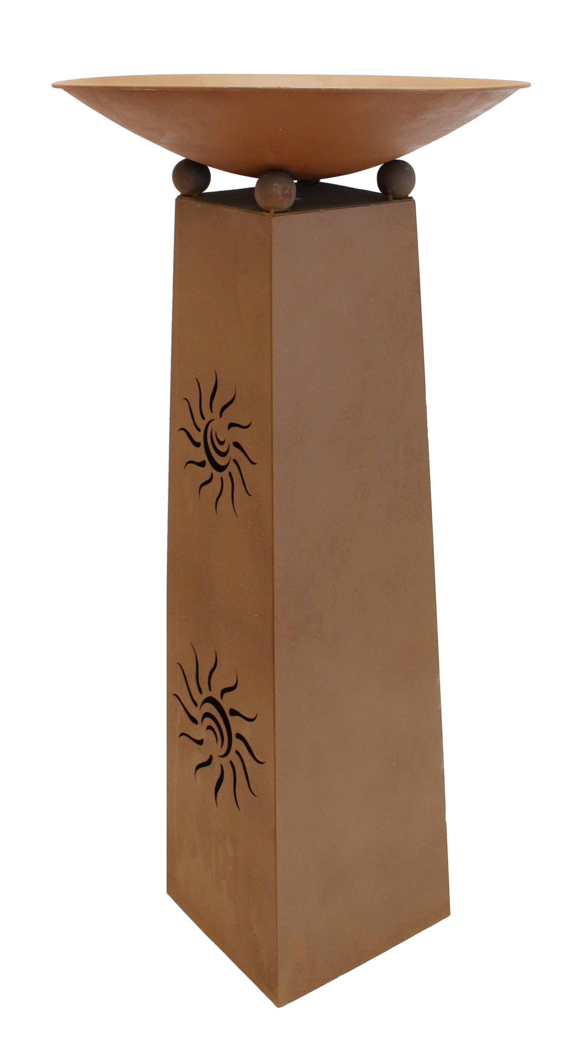 Acheter Colonne décorative "soleil", 2 pcs. dans la boutique en ligne de Frank Flechtwaren pour Braséros Acheter Colonne décorative "soleil", 2 pcs. dans la boutique en ligne de Frank Flechtwaren pour Braséros
