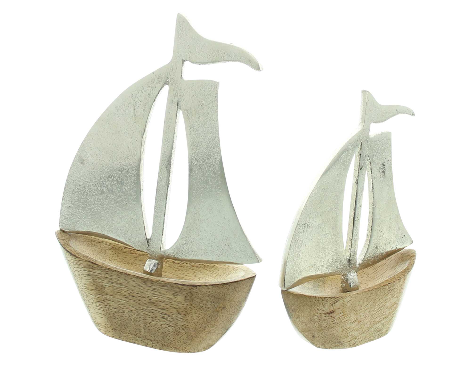 Acheter Lot de 2 voiliers "Sailing"  dans la boutique en ligne de Frank Flechtwaren pour Figurines décoratives