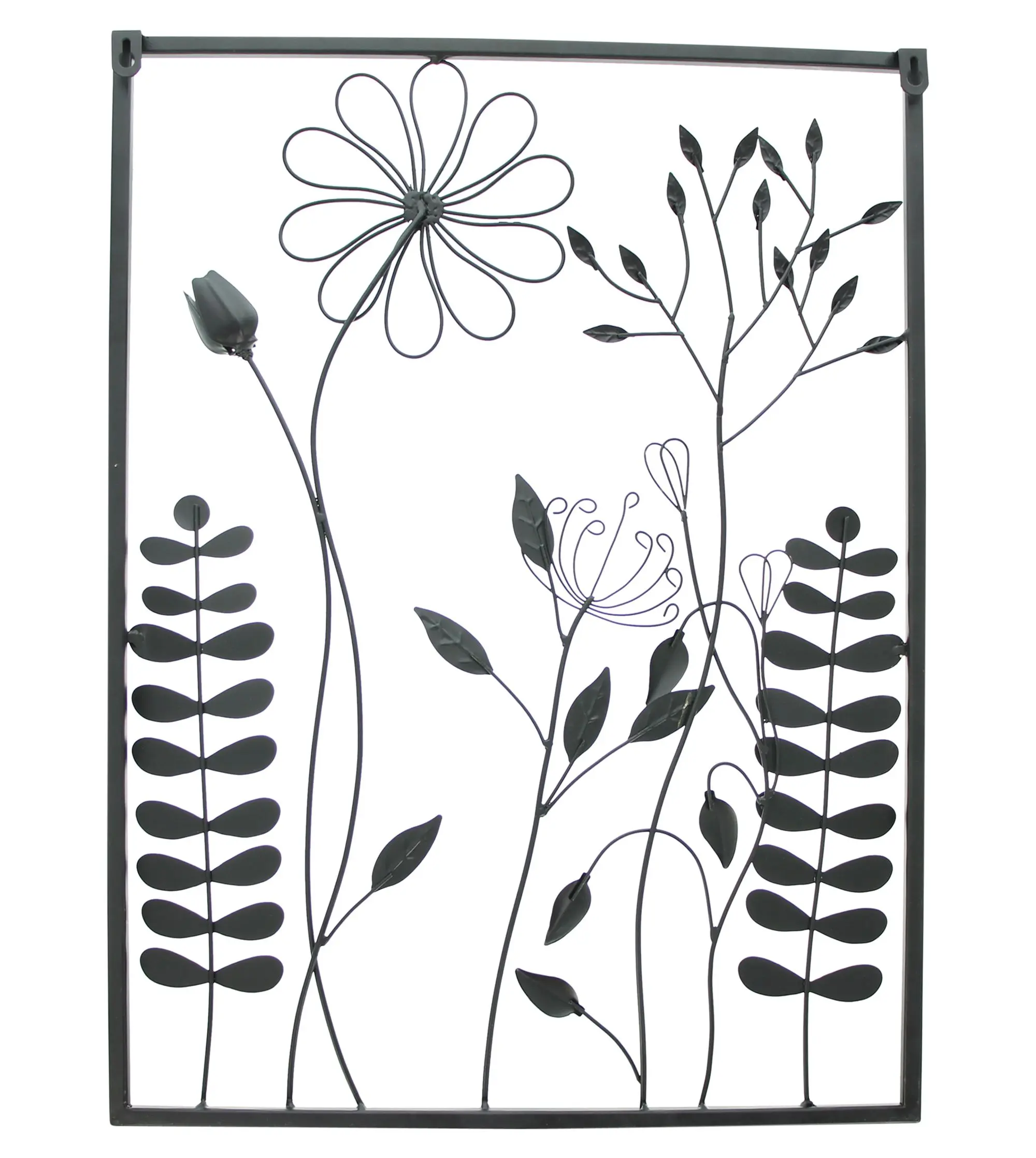 Acheter Cadre "Black Flowers"  dans la boutique en ligne de Frank Flechtwaren pour Pâques