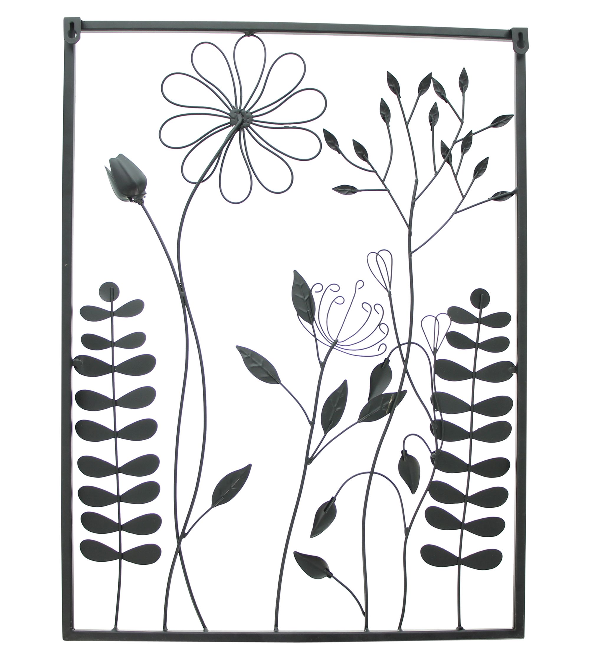 Acheter Cadre "Black Flowers"  dans la boutique en ligne de Frank Flechtwaren pour Pâques