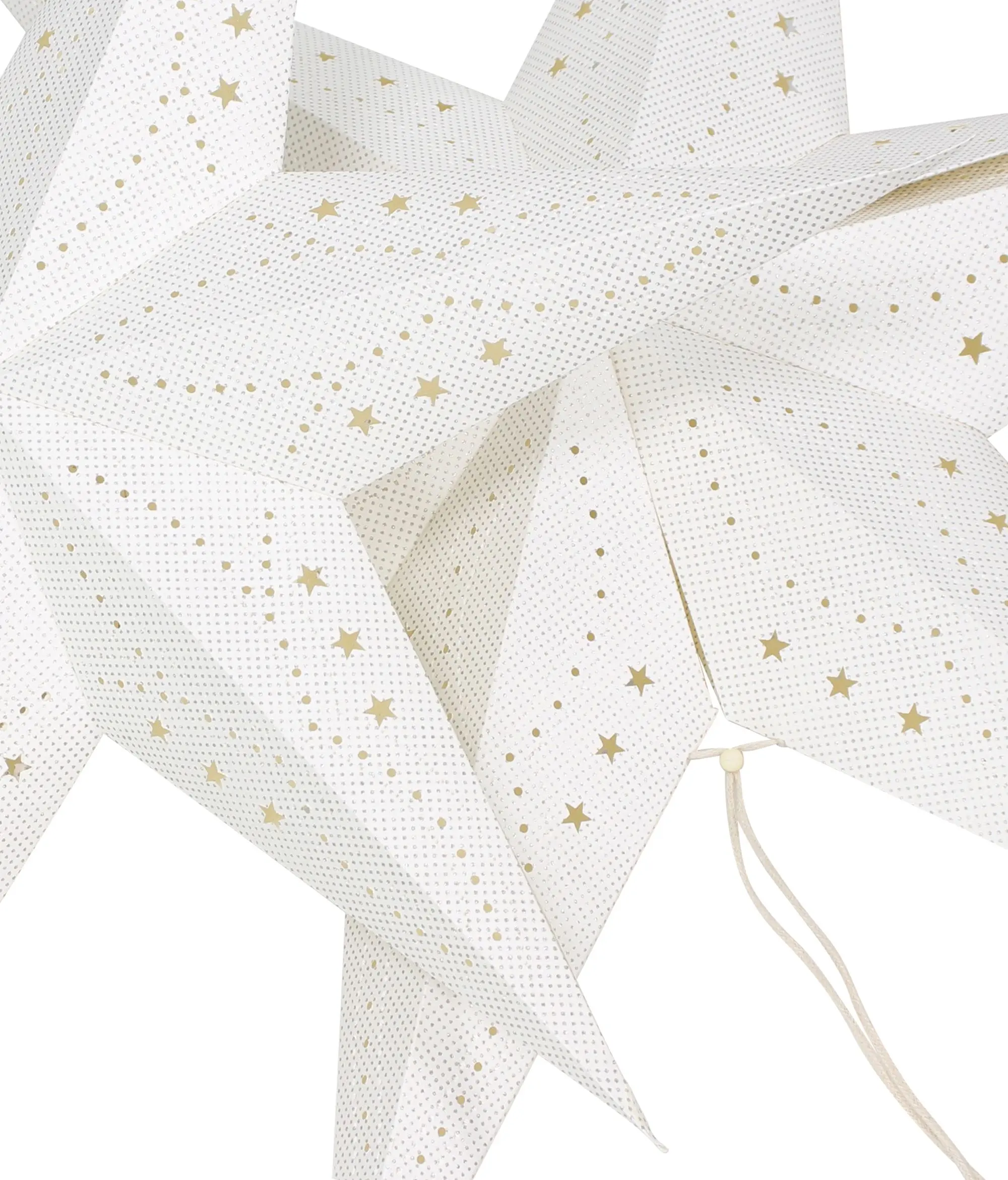 Acheter Deko-Stern "White &amp; Silver", 2er Set  dans la boutique en ligne de Frank Flechtwaren pour Étoiles