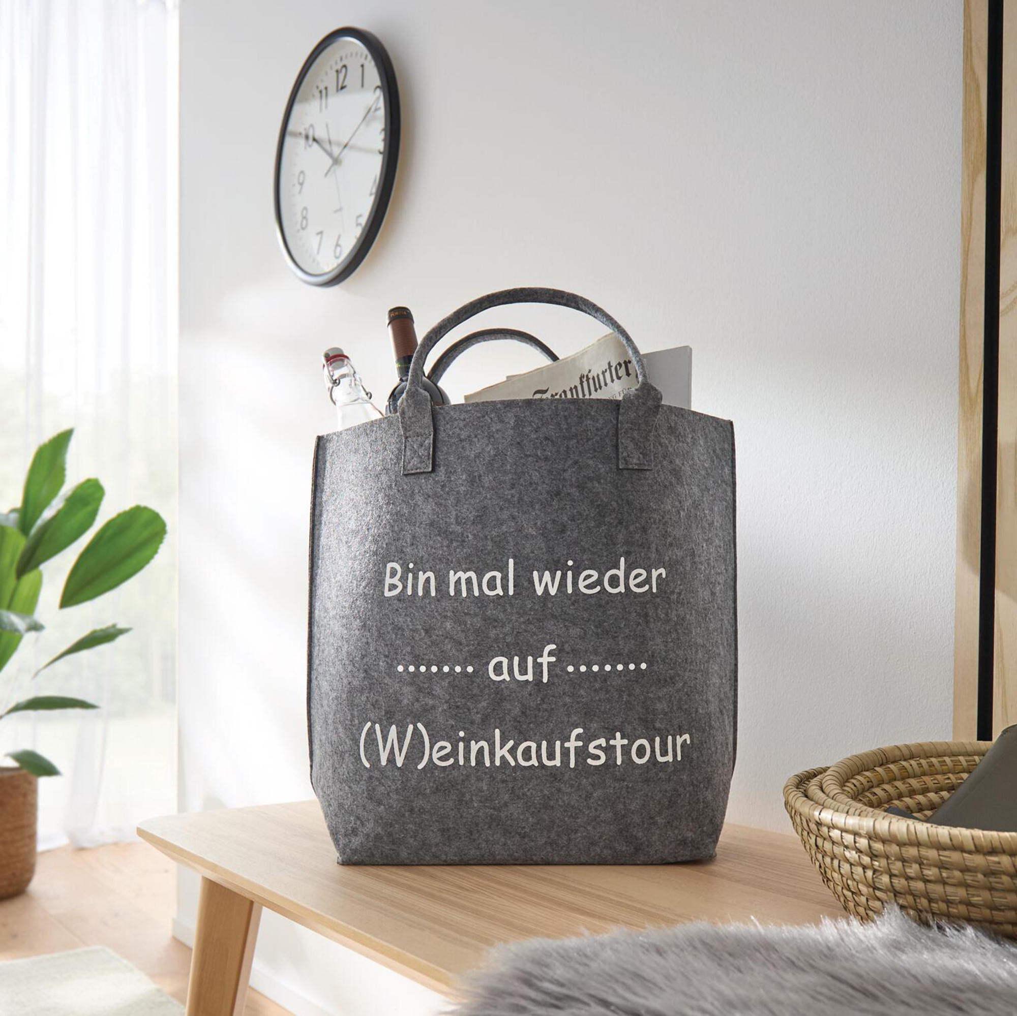Acheter Sac "(W)einkaufstour"  dans la boutique en ligne de Frank Flechtwaren