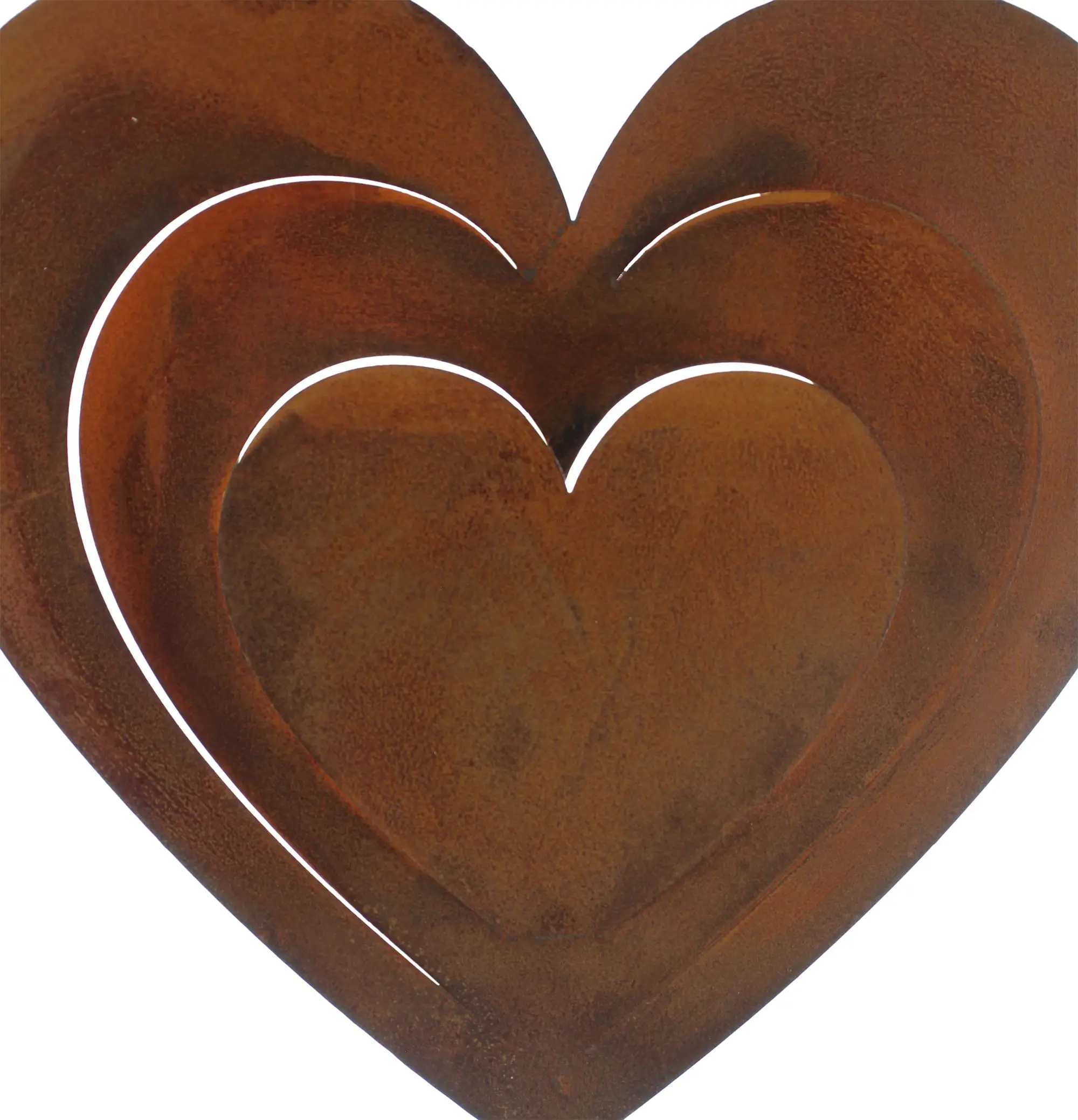 Acheter Colonne en bois "coeur rouillé" dans la boutique en ligne de Frank Flechtwaren pour Colonnes décoratives Acheter Colonne en bois "coeur rouillé" dans la boutique en ligne de Frank Flechtwaren pour Colonnes décoratives