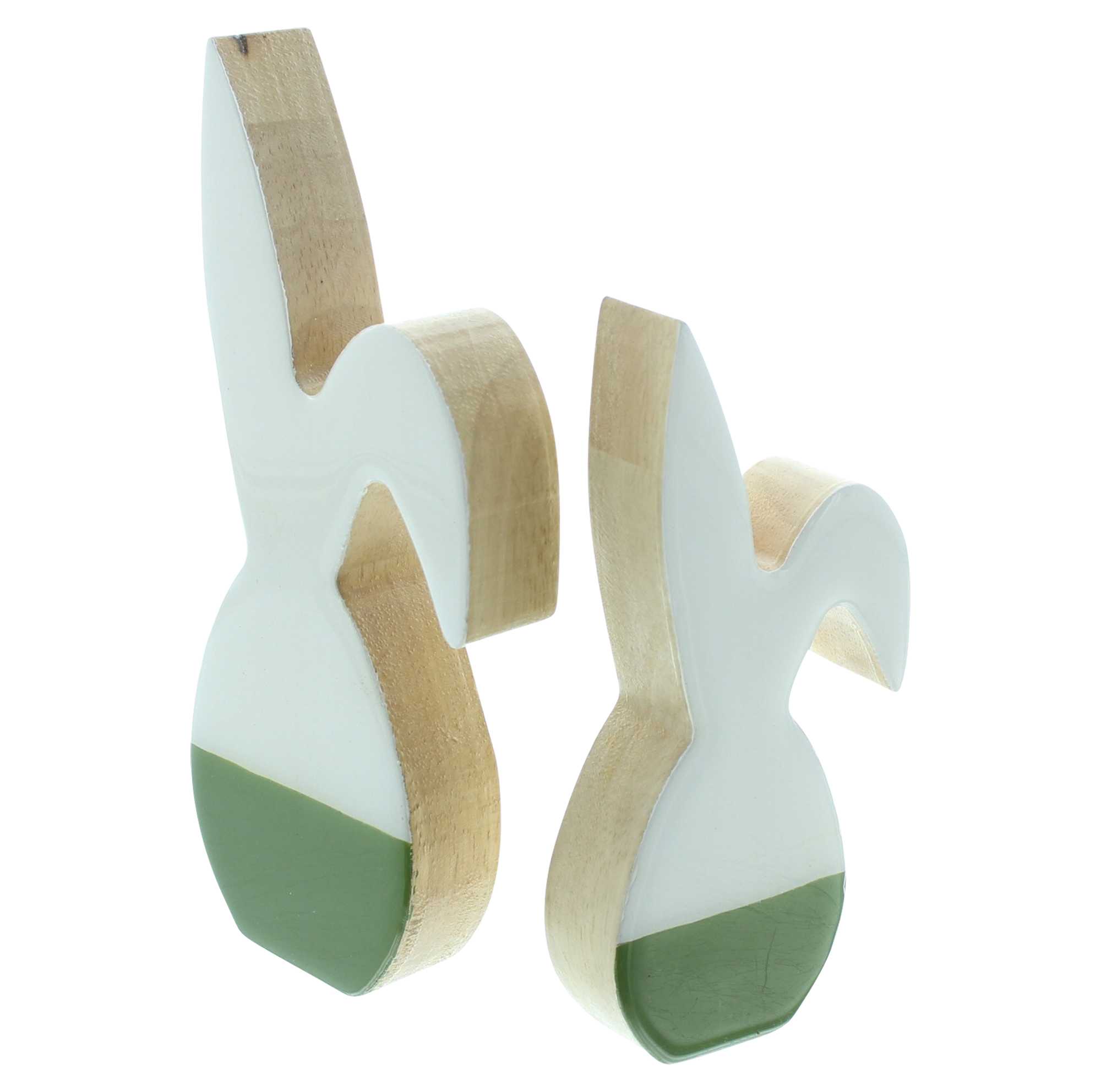 Acheter Lot de 2 lapins "Two-Tone"  dans la boutique en ligne de Frank Flechtwaren pour Pâques