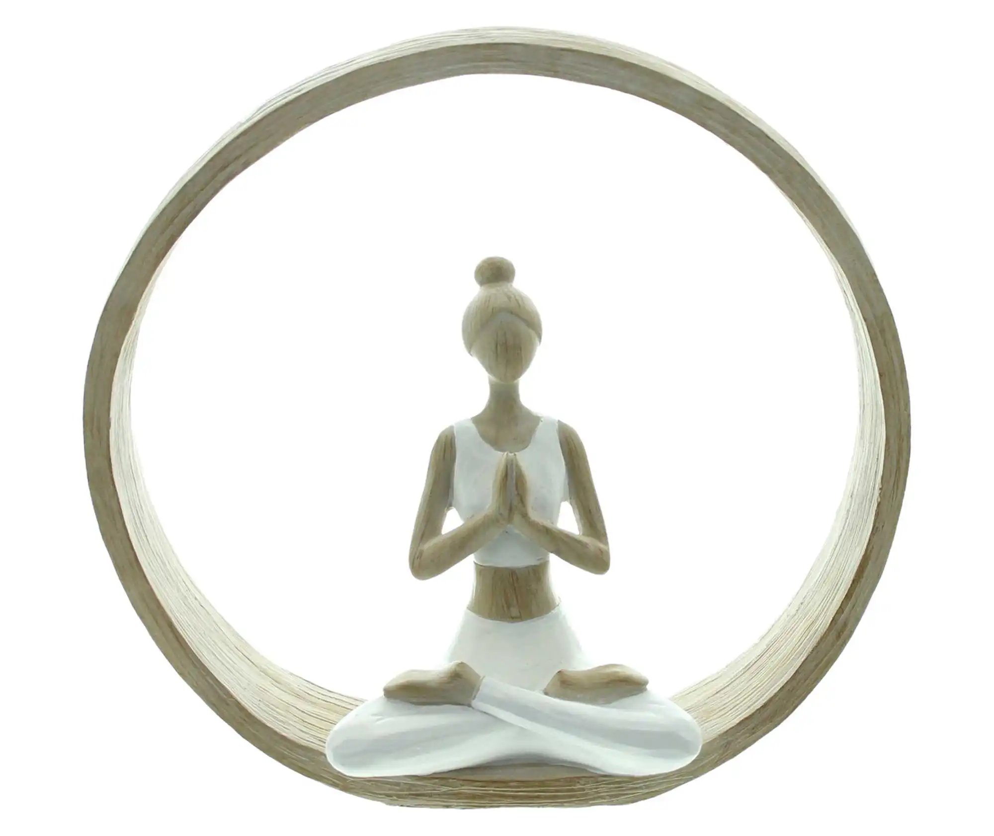 Acheter Anneau décoratif "méditation"  dans la boutique en ligne de Frank Flechtwaren pour Figurines décoratives