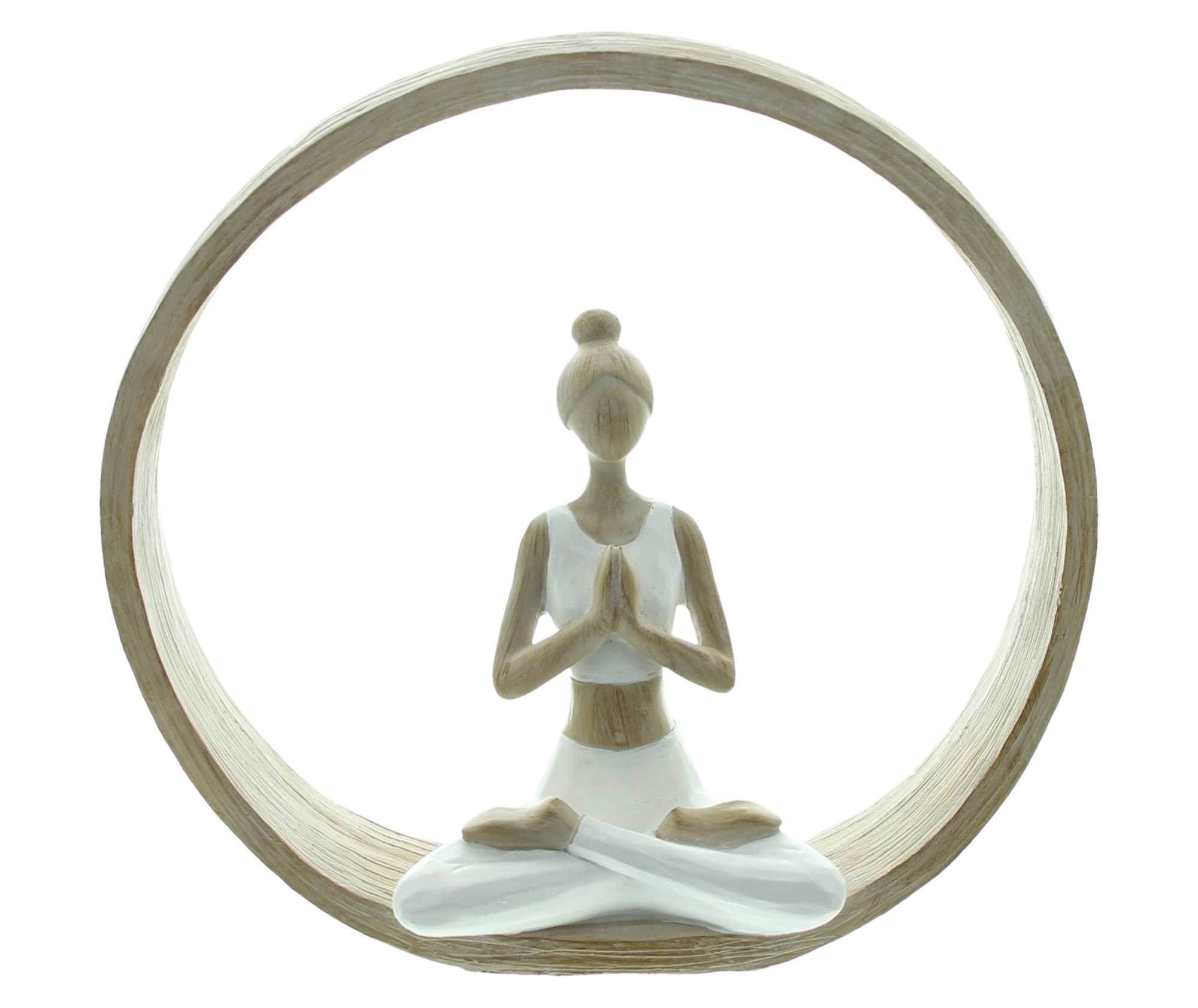 Acheter Anneau décoratif "méditation"  dans la boutique en ligne de Frank Flechtwaren pour Figurines décoratives