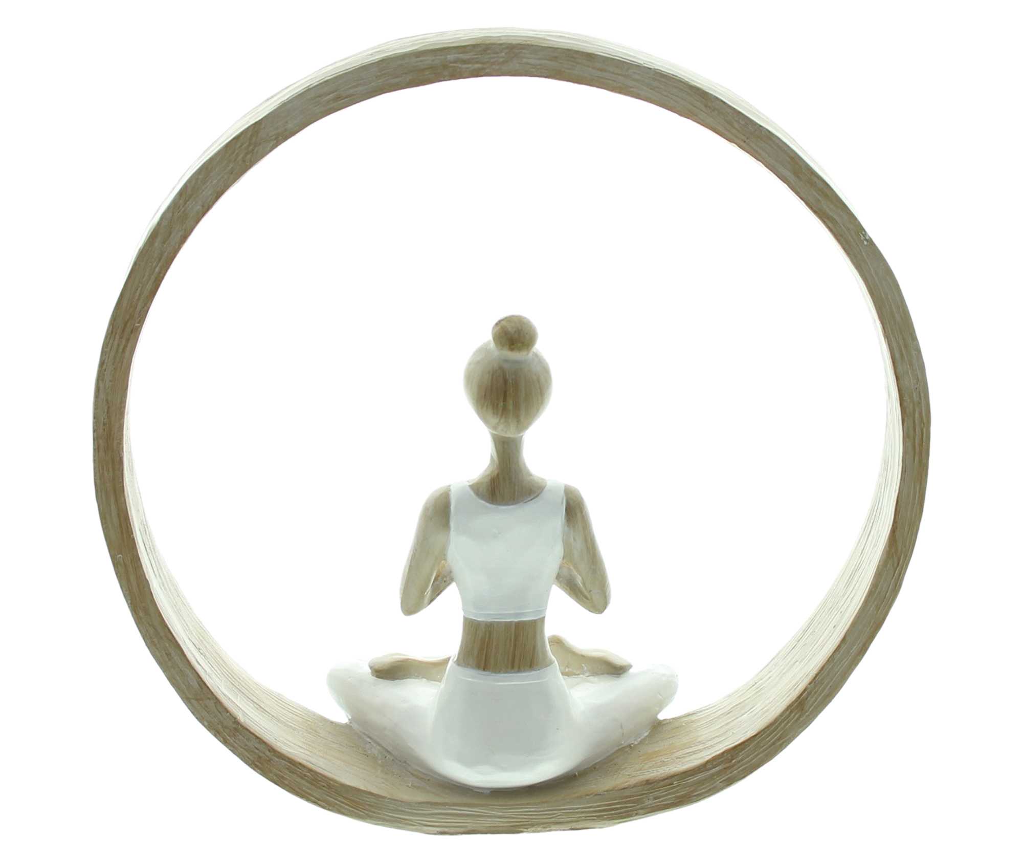 Acheter Anneau décoratif "méditation"  dans la boutique en ligne de Frank Flechtwaren pour Figurines décoratives