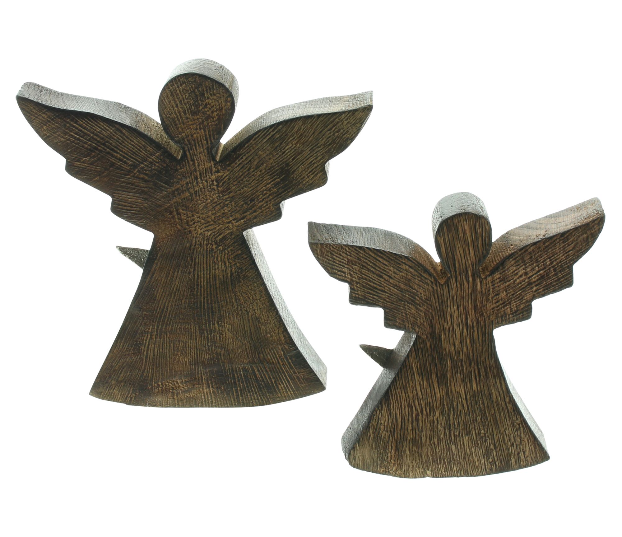 Acheter Lot de 2 anges "étoile argentée"  dans la boutique en ligne de Frank Flechtwaren pour Anges