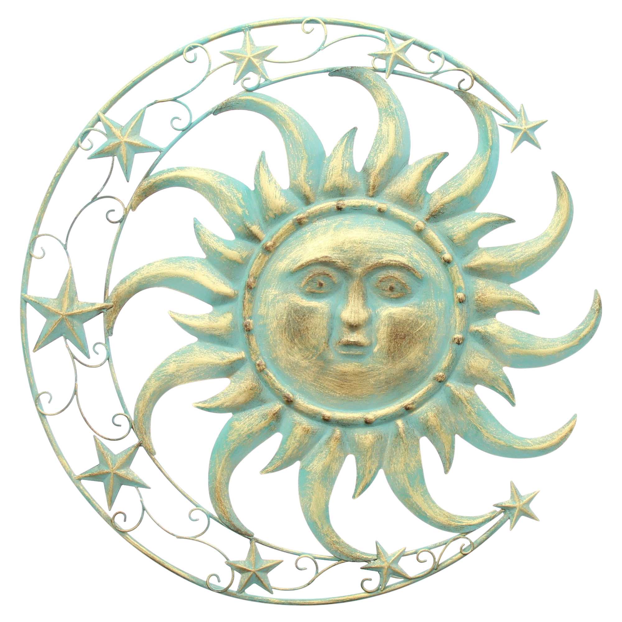 Acheter Décoration murale "soleil, lune &amp; étoile"  dans la boutique en ligne de Frank Flechtwaren pour Décorations murales