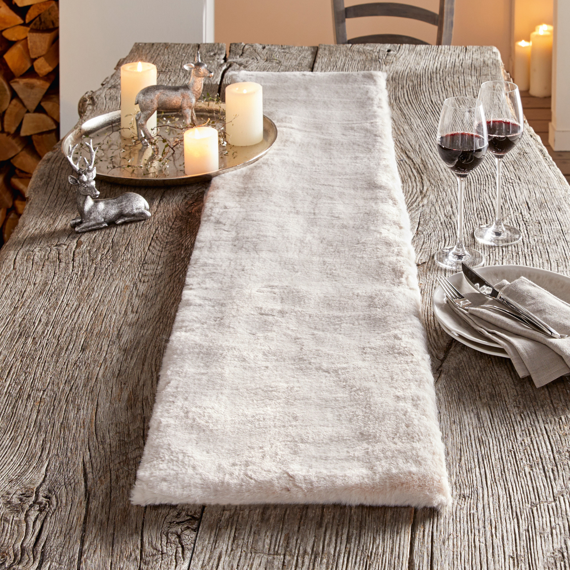 Acheter Chemin de table "velours doux"  dans la boutique en ligne de Frank Flechtwaren