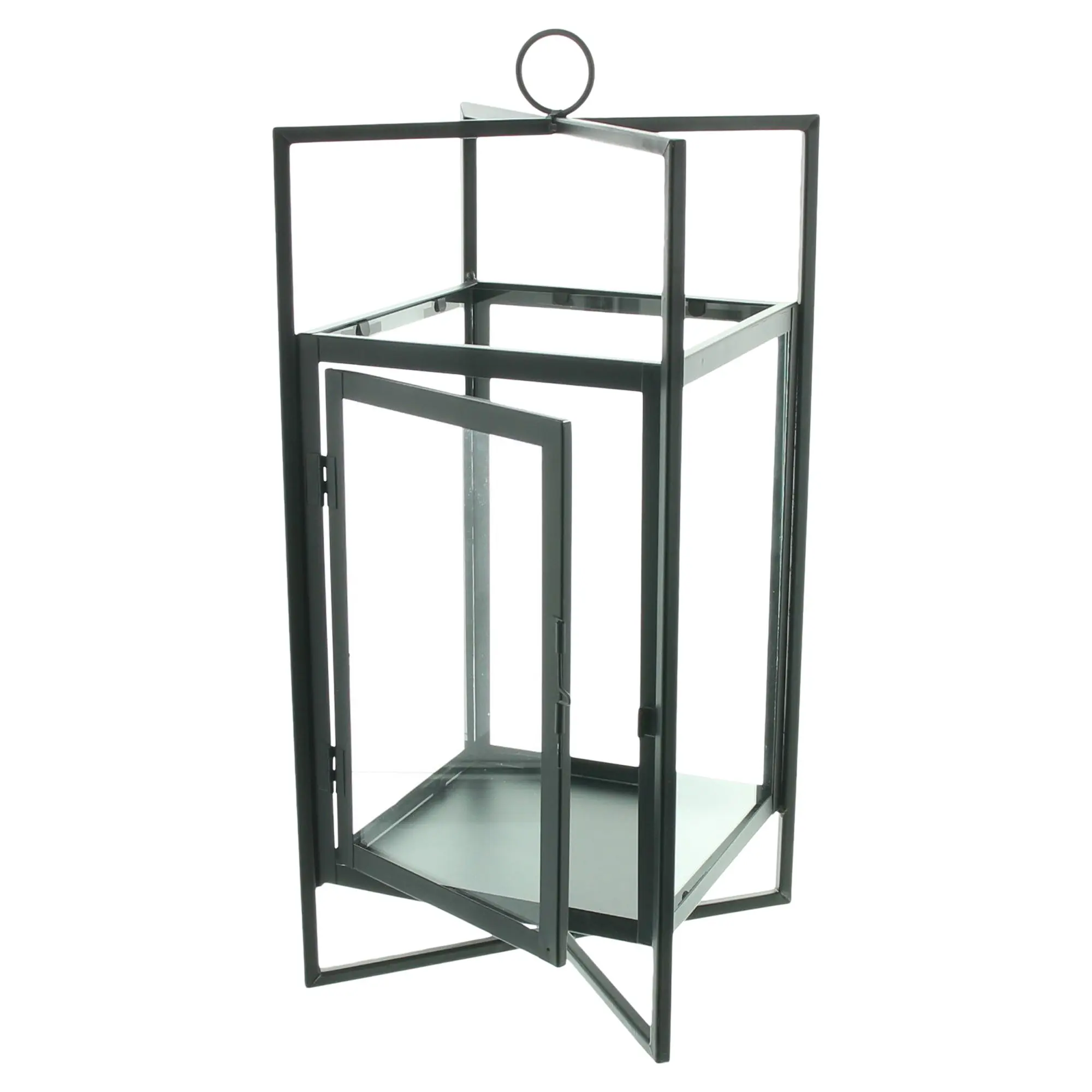 Acheter Lanterne  "Industrial Black"  dans la boutique en ligne de Frank Flechtwaren pour La magie de l'été