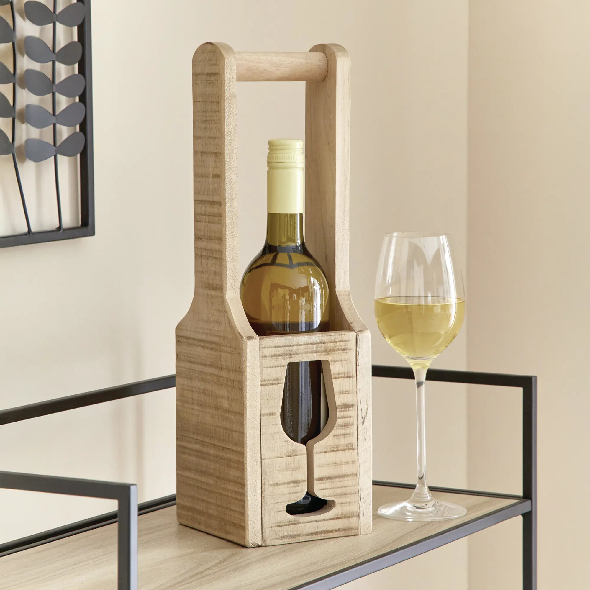 Acheter Porte-bouteille "vin"  dans la boutique en ligne de Frank Flechtwaren pour Paniers à bouteilles
