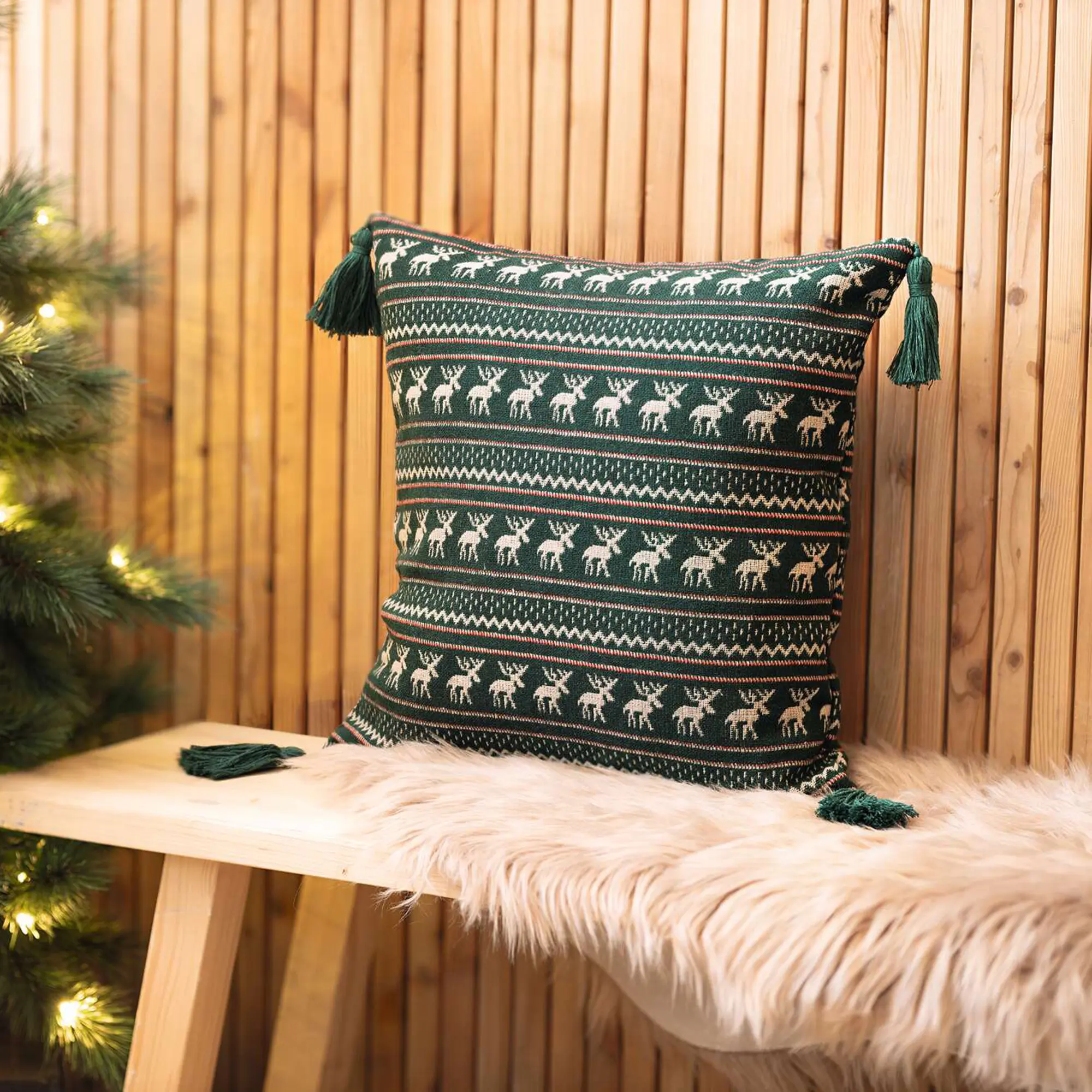 Acheter Housse de coussin "Scandinavie"  dans la boutique en ligne de Frank Flechtwaren