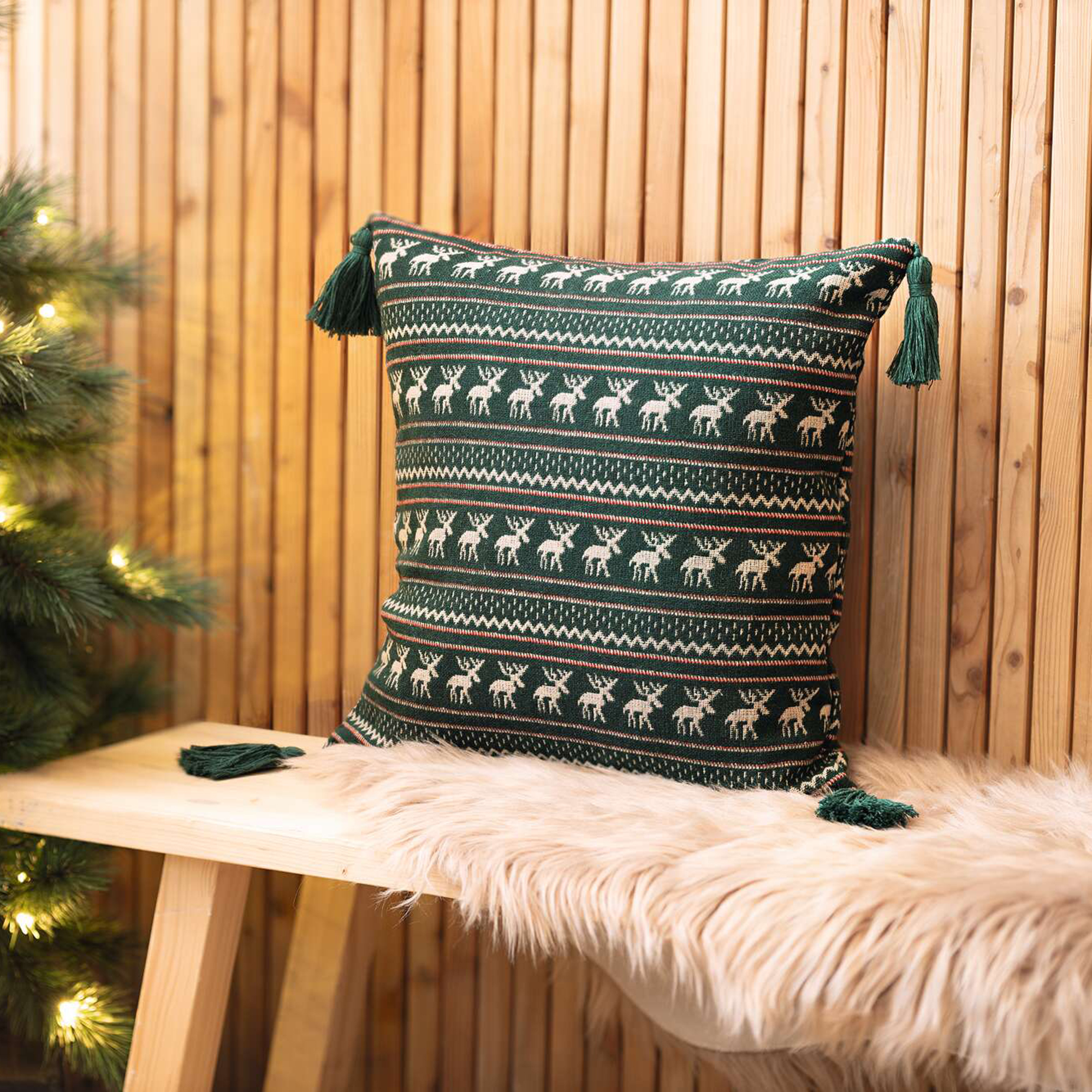 Acheter Housse de coussin "Scandinavie"  dans la boutique en ligne de Frank Flechtwaren