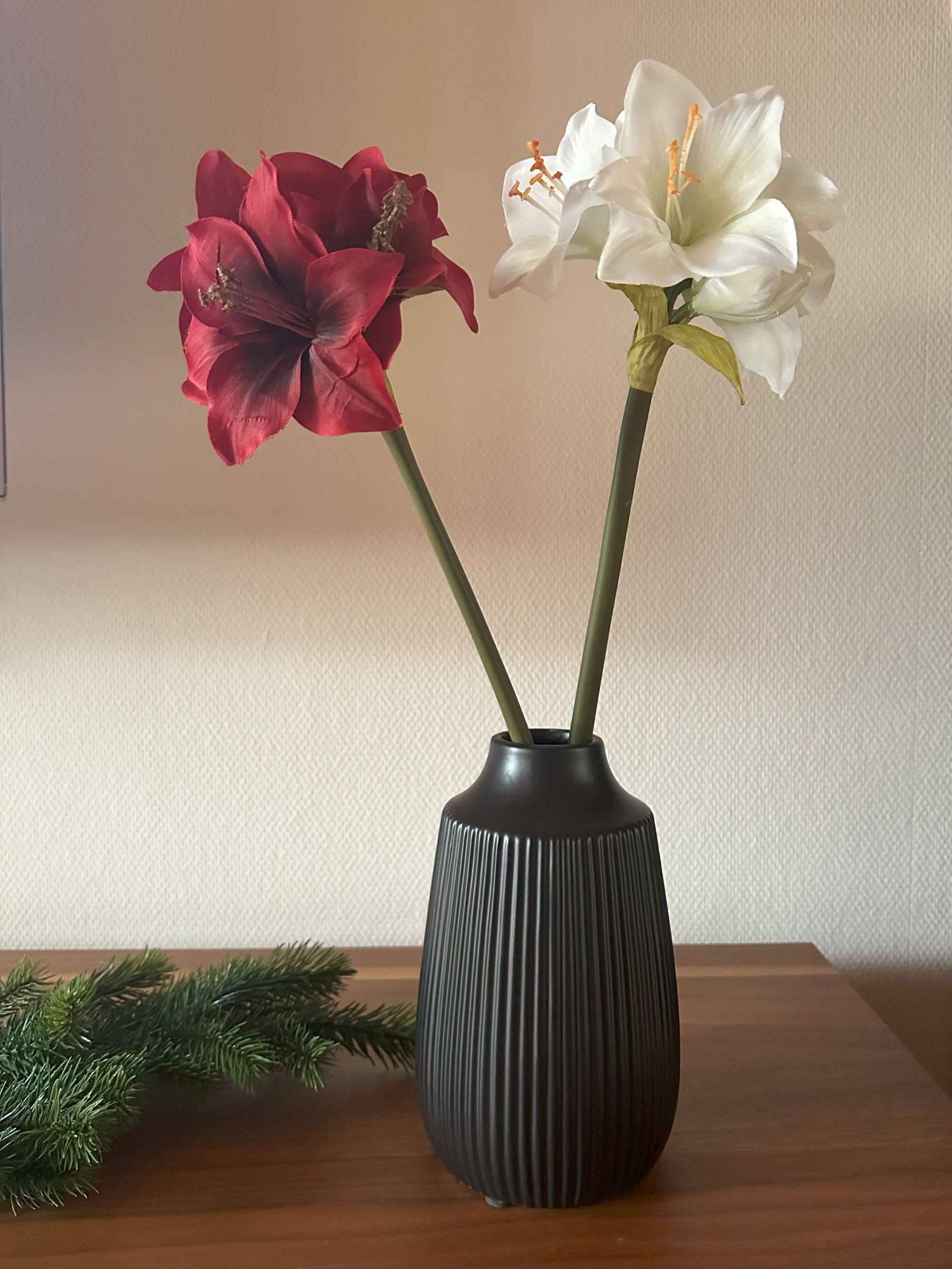 Acheter Fleur artificielle "Amaryllis", crème  dans la boutique en ligne de Frank Flechtwaren pour Plantes artificielles